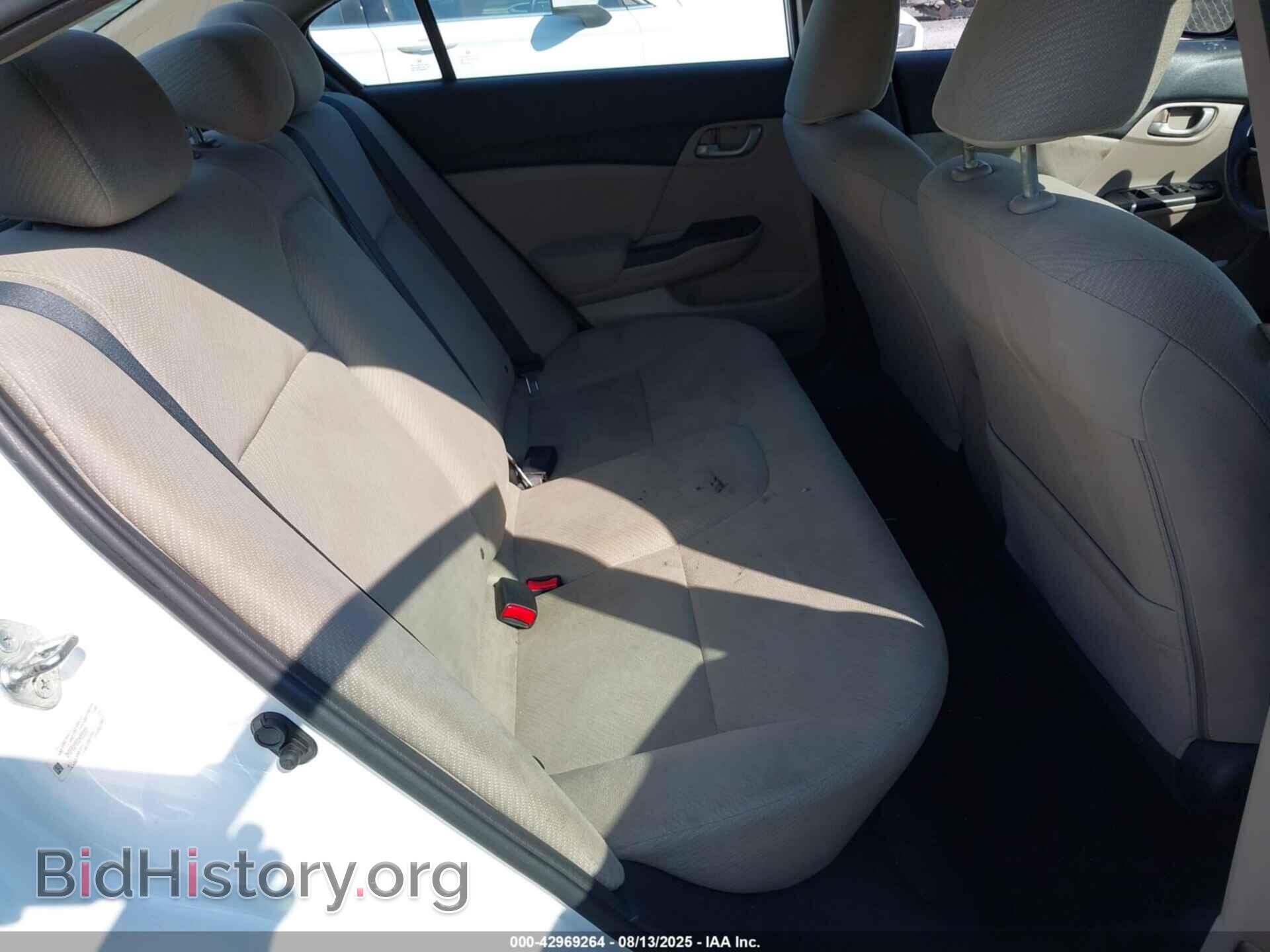 2013 HONDA CIVIC - VIN: 2HGFB2F52DH553321 - Фото 8