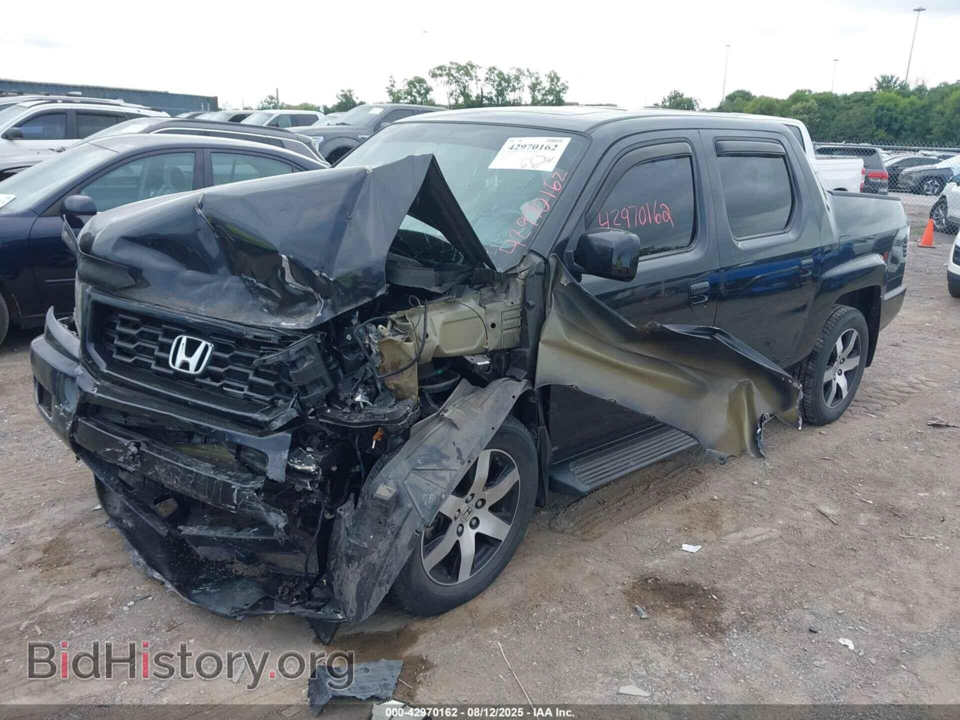 2014 HONDA RIDGELINE - VIN: 5FPYK1F60EB010056 - Фото 2