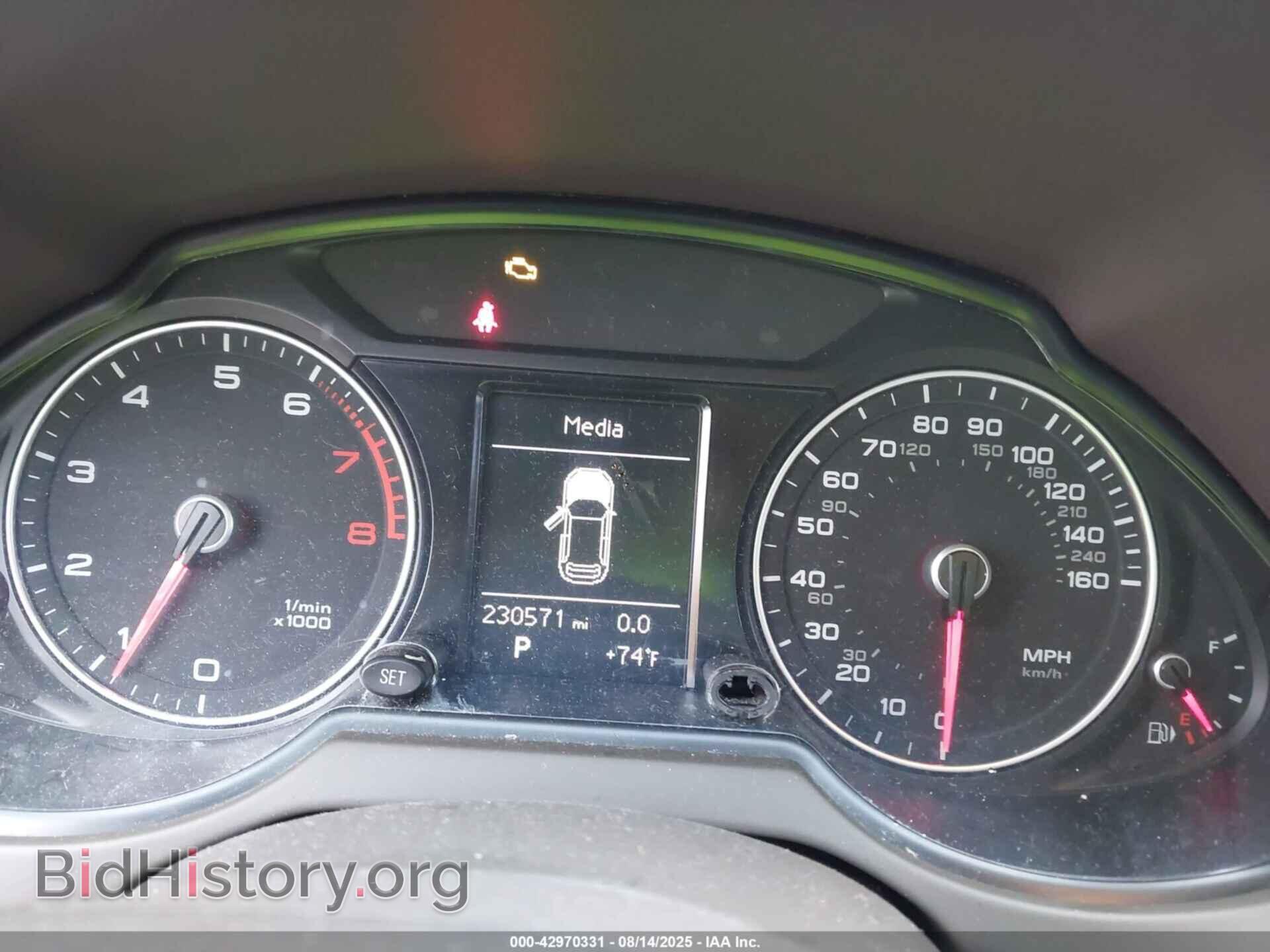 2014 AUDI Q5 - VIN: WA1CFAFP3EA125382 - Фото 7