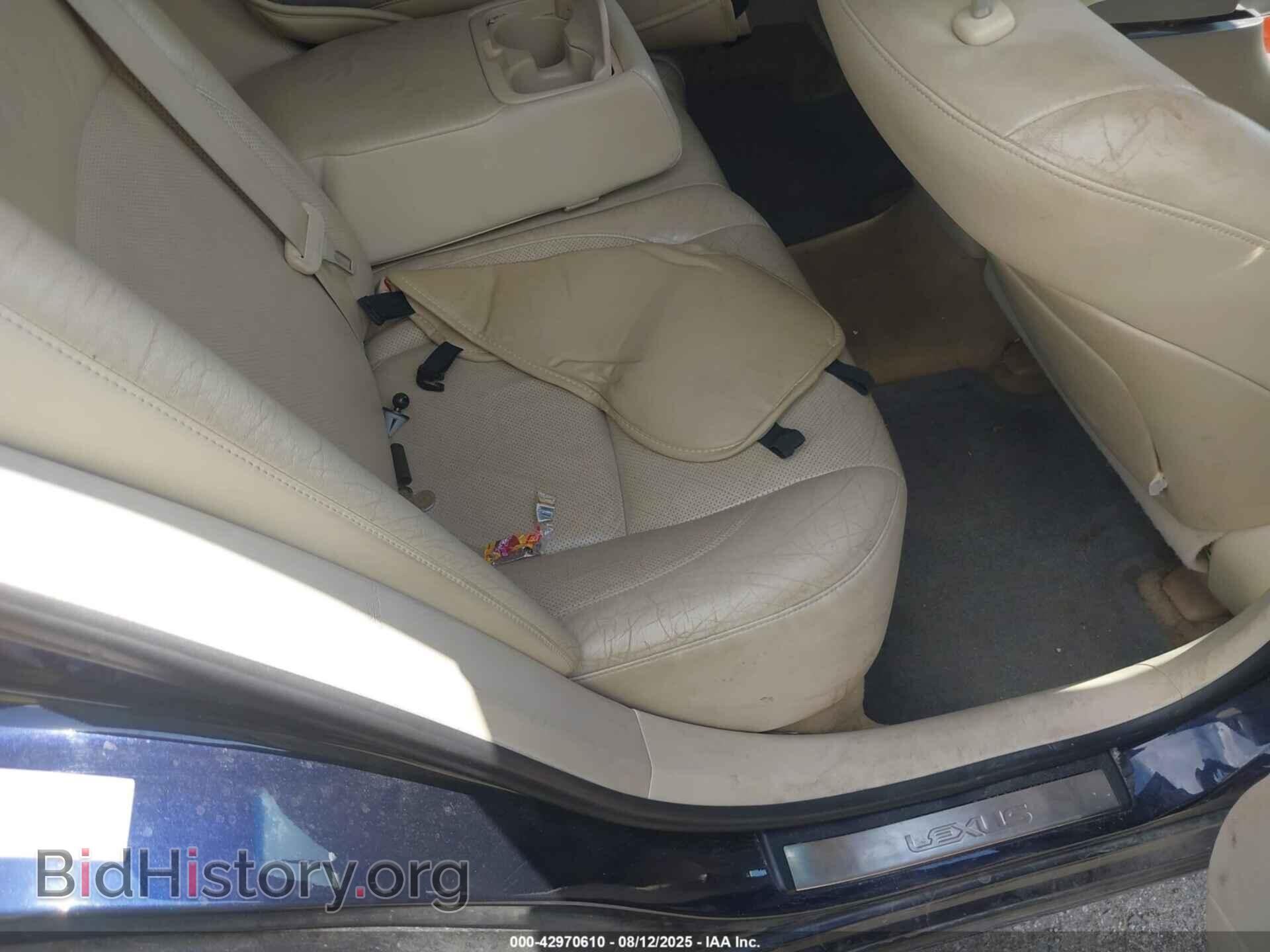 2010 LEXUS ES 350 - VIN: JTHBK1EG7A2371983 - Фото 8
