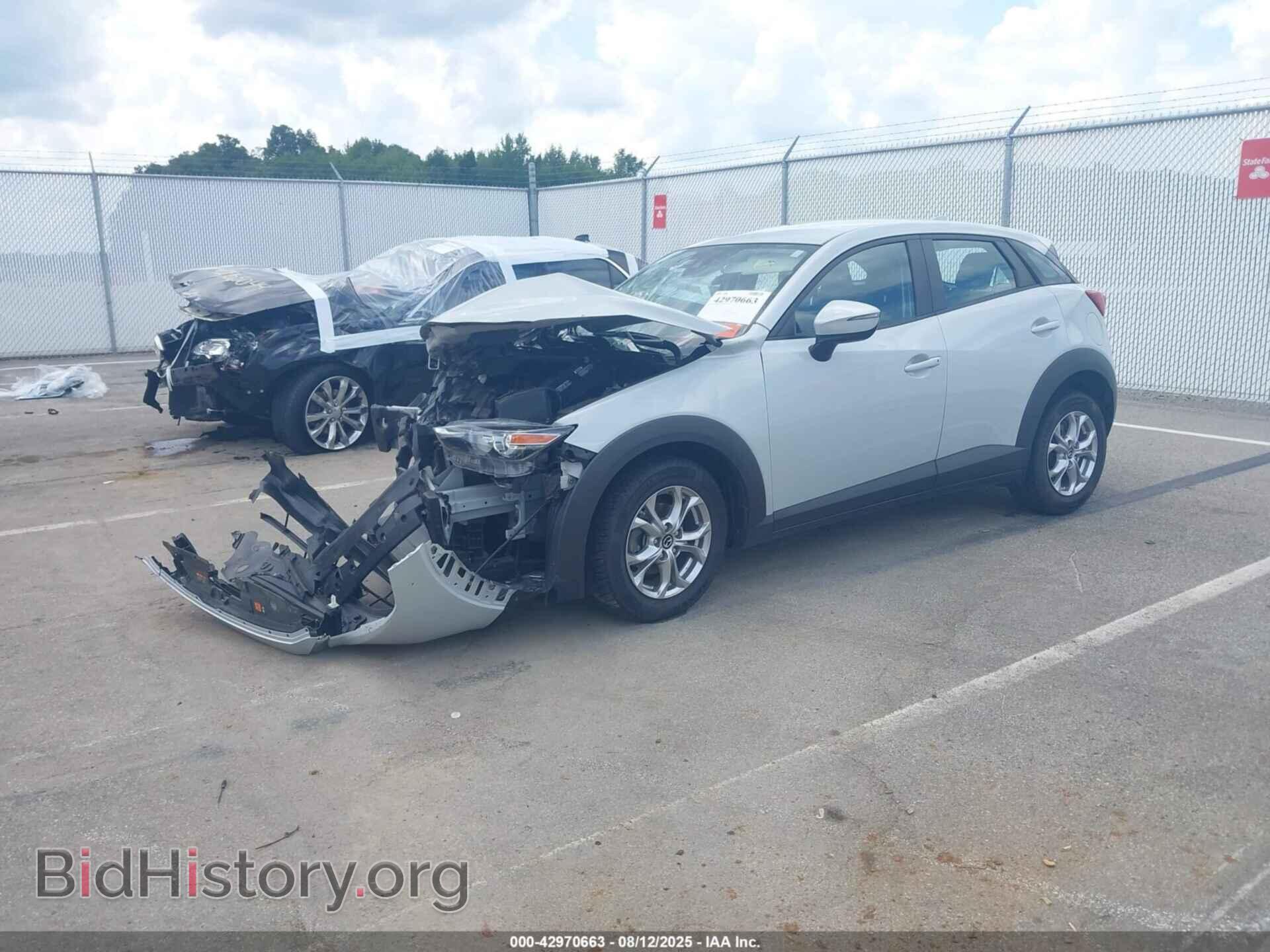 2019 MAZDA CX-3 - VIN: JM1DKDB70K1455683 - Фото 2