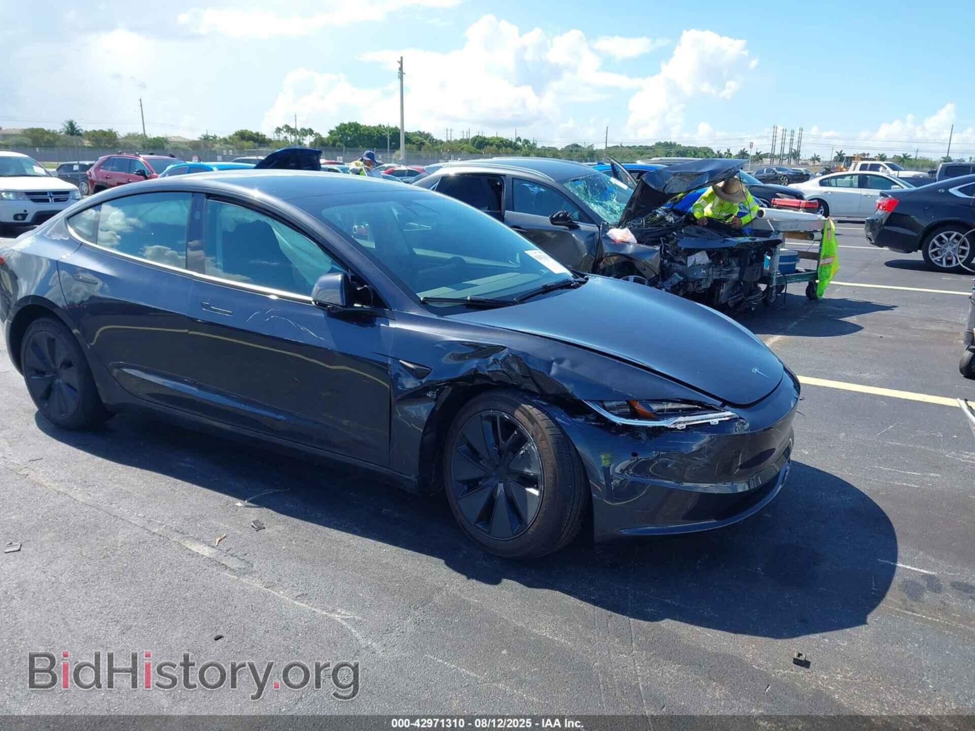 Photo 5YJ3E1EA5SF007357 - TESLA MODEL 3 2025