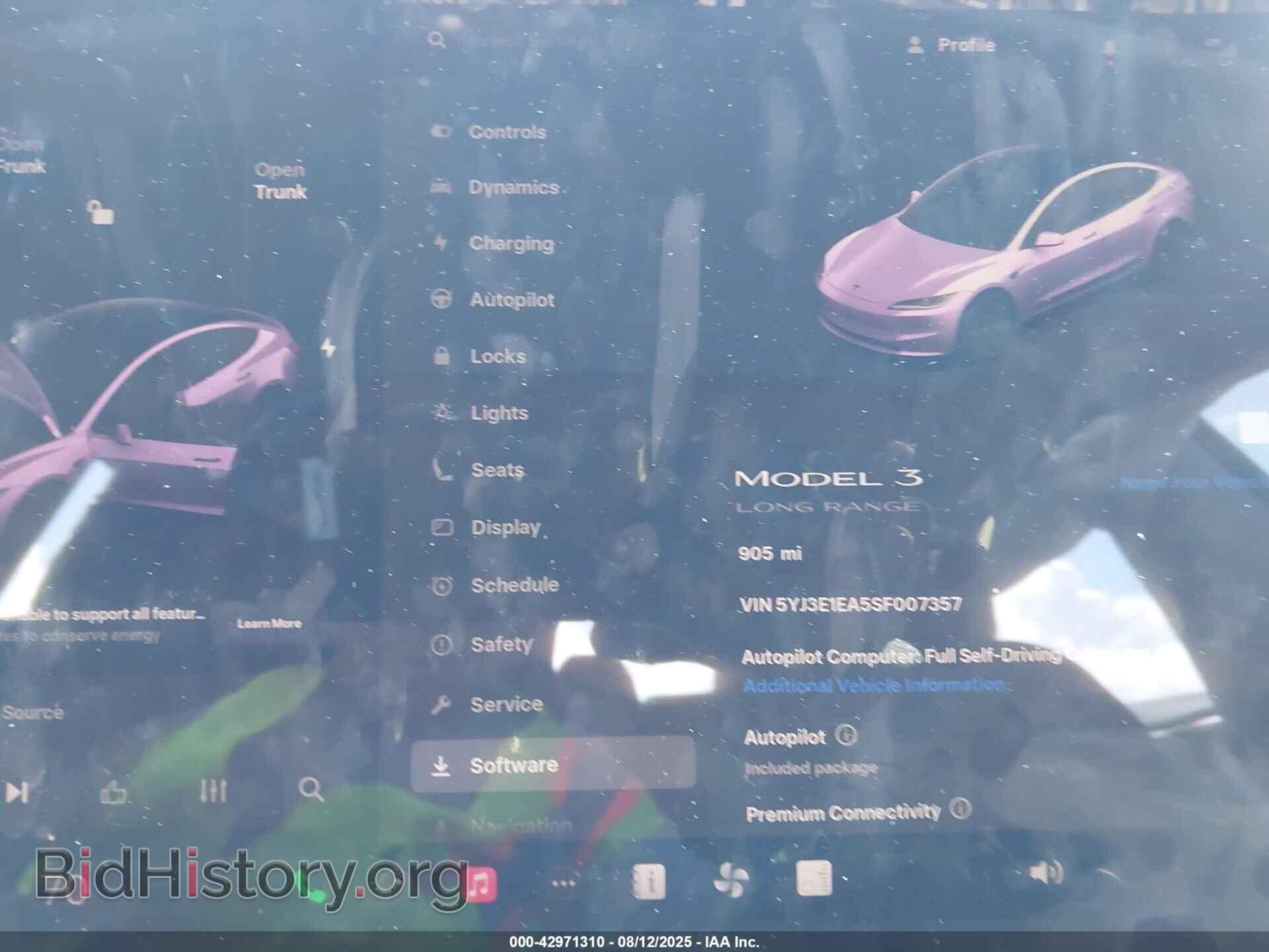 2025 TESLA MODEL 3 - VIN: 5YJ3E1EA5SF007357 - Фото 7