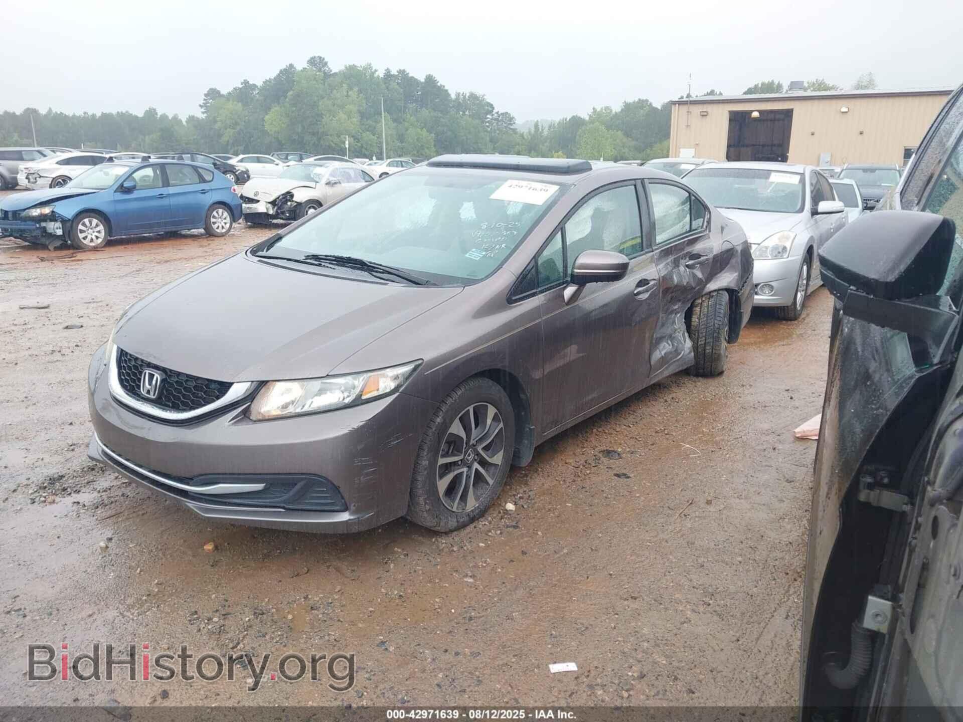 2014 HONDA CIVIC - VIN: 19XFB2F82EE022657 - Фото 2