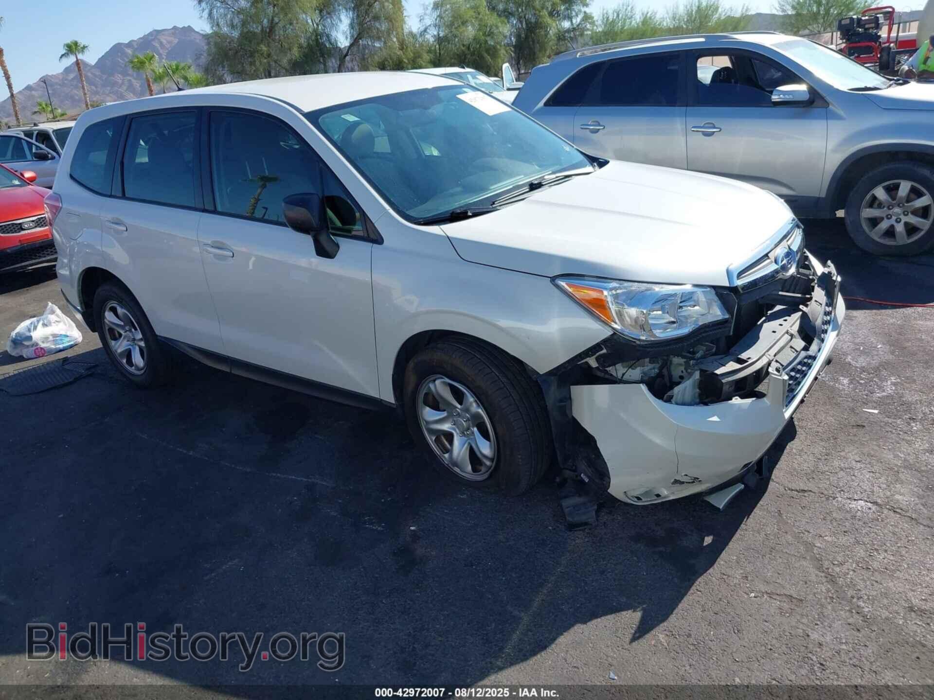 Photo JF2SJAAC3FH831704 - SUBARU FORESTER 2015