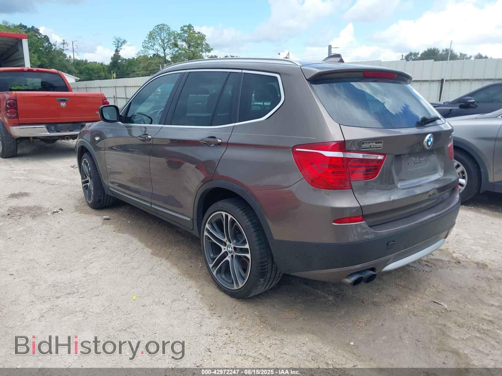 2013 BMW X3 - VIN: 5UXWX9C5XD0D05904 - Фото 3