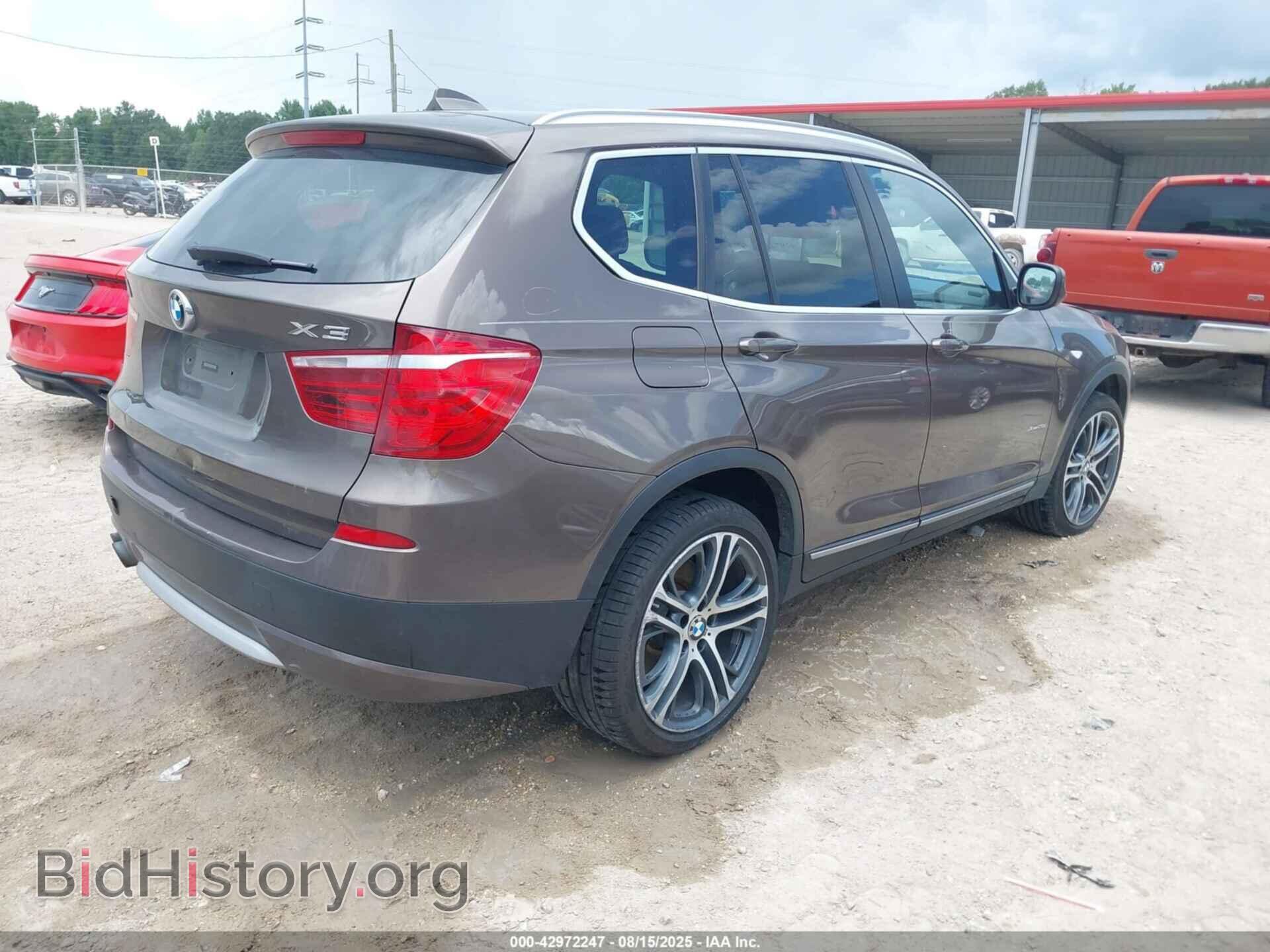 2013 BMW X3 - VIN: 5UXWX9C5XD0D05904 - Фото 4