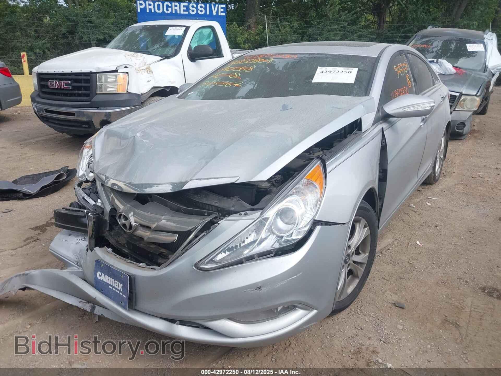 2013 HYUNDAI SONATA - VIN: 5NPEC4AC8DH545367 - Фото 2