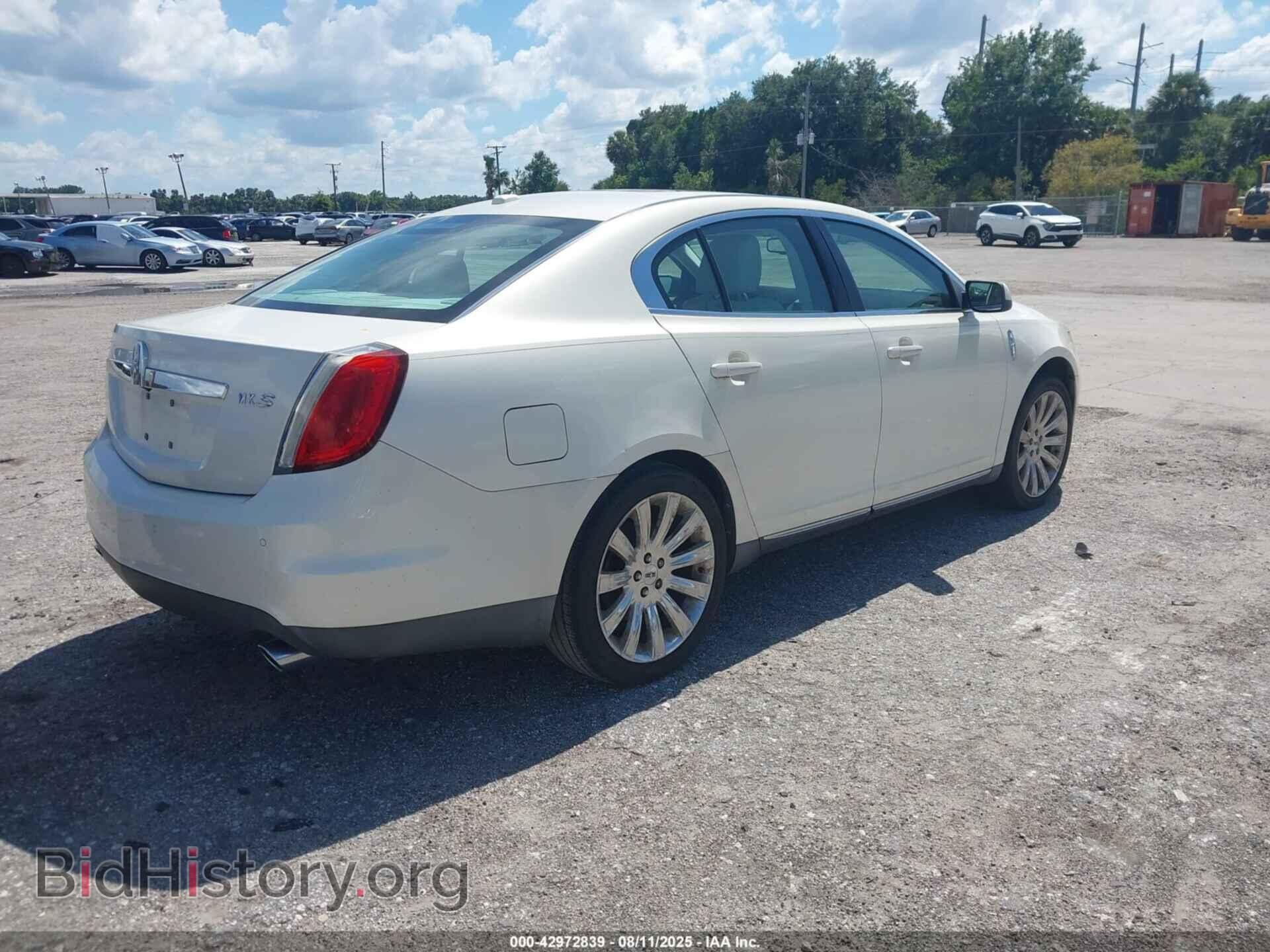 2009 LINCOLN MKS - VIN: 1LNHM93R19G625819 - Фото 4