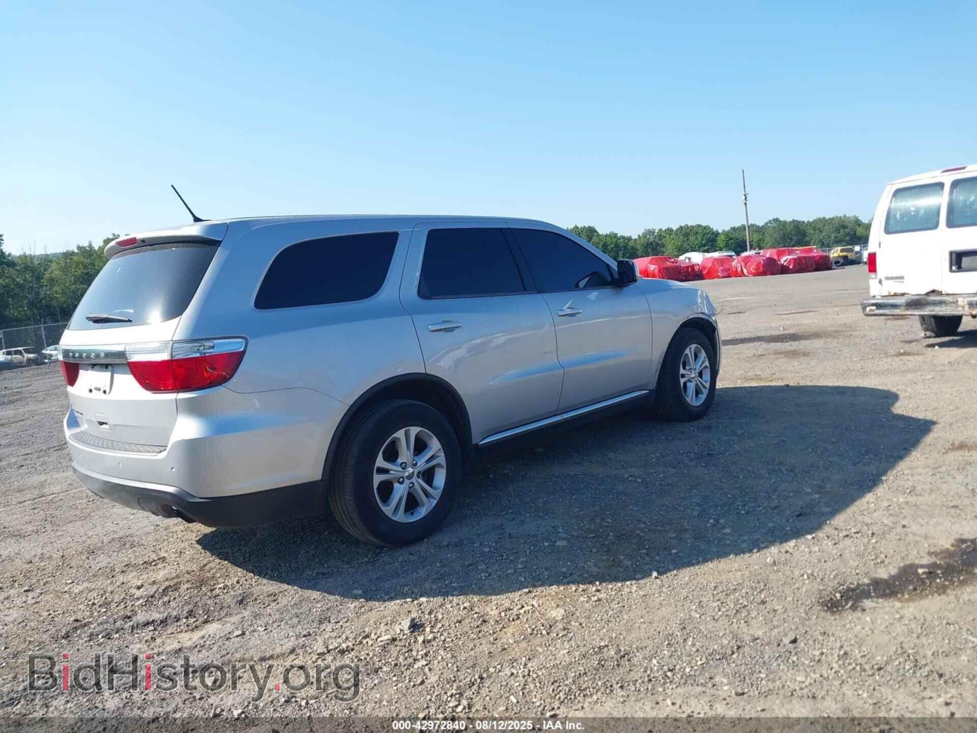 2013 DODGE DURANGO - VIN: 1C4RDJAG0DC552633 - Фото 4