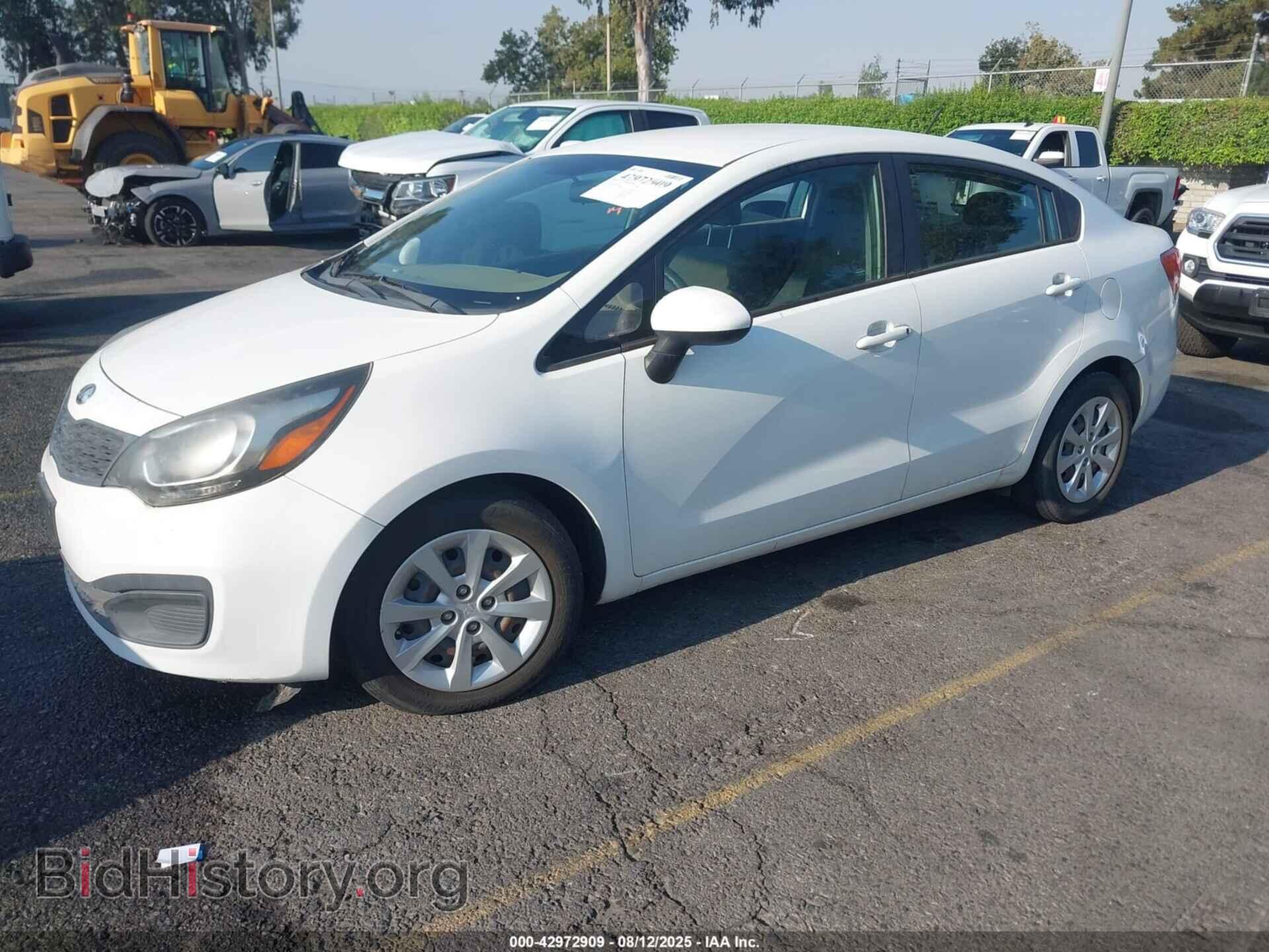 2014 KIA RIO - VIN: KNADM4A37E6408518 - Фото 2