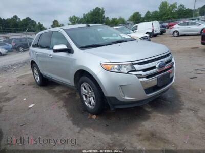 2013 Ford EDGE SEL, серебристый — VIN 2FMDK3JC7DBB42383, IAAI