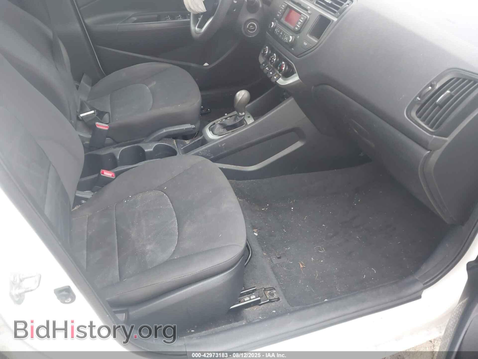 2013 KIA RIO - VIN: KNADM4A36D6228526 - Фото 5