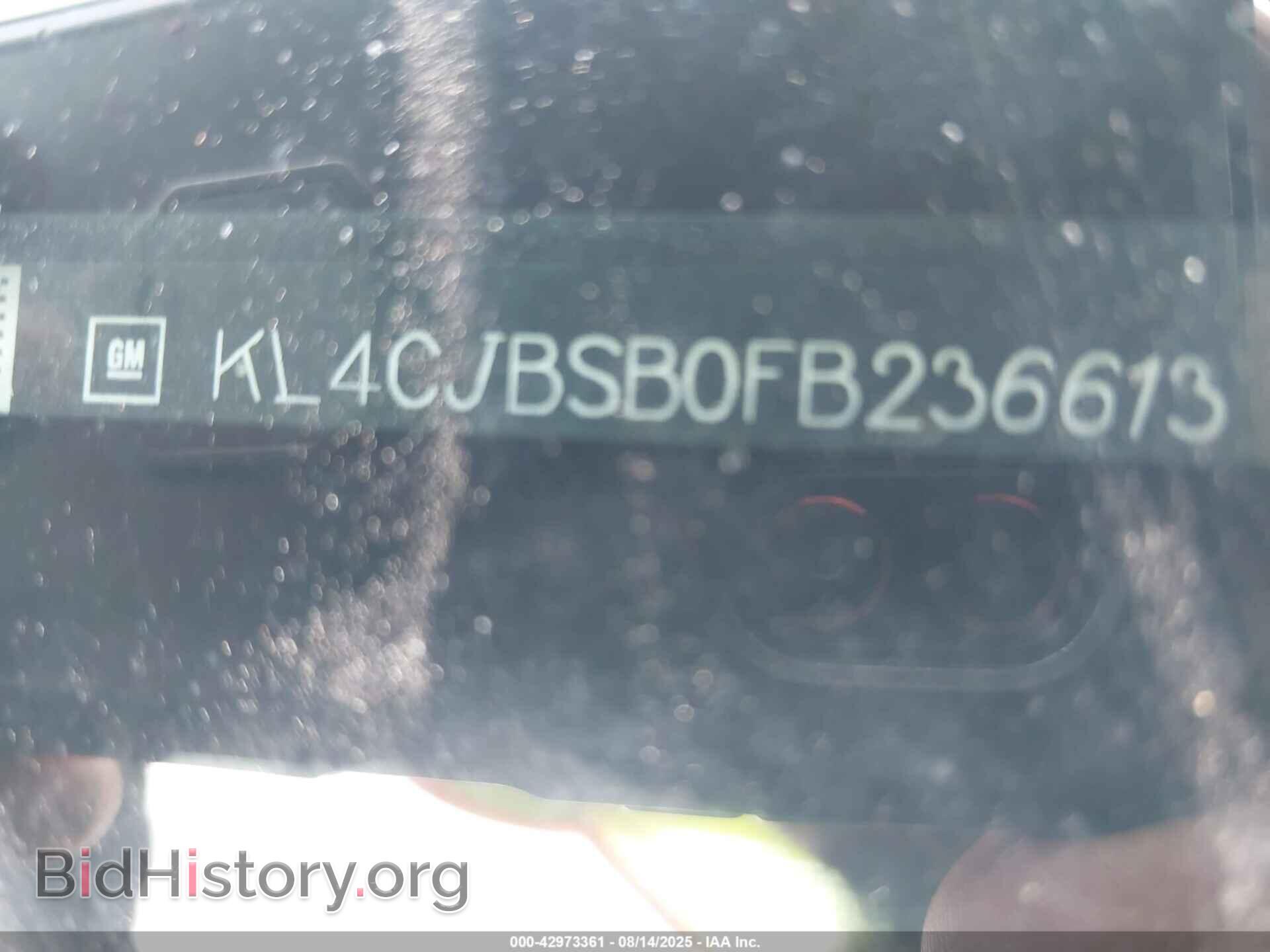 2015 BUICK ENCORE - VIN: KL4CJBSB0FB236613 - Photo 9