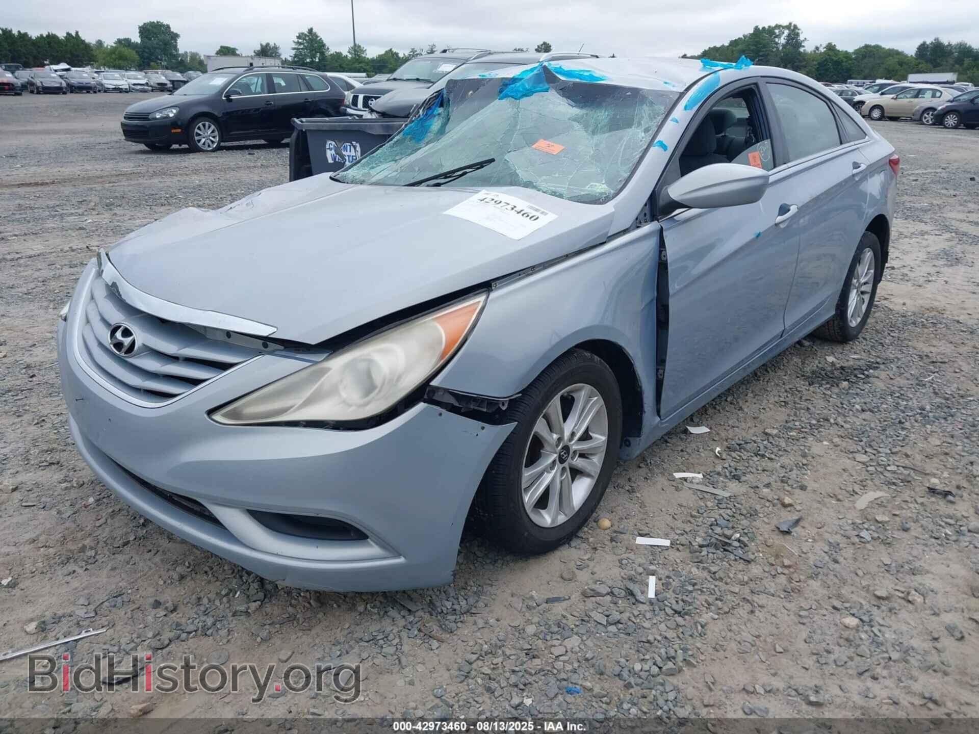 2012 HYUNDAI SONATA - VIN: 5NPEB4ACXCH447586 - Фото 2