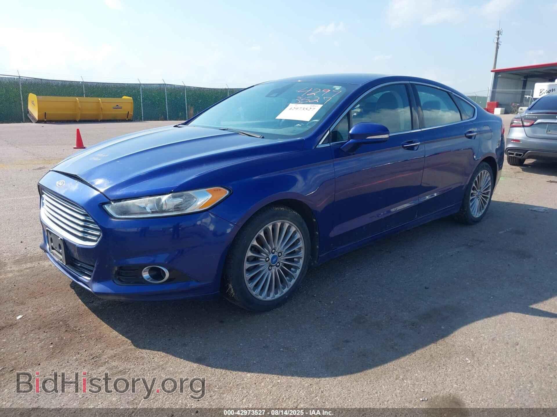 2013 FORD FUSION - VIN: 3FA6P0K97DR190621 - Фото 2