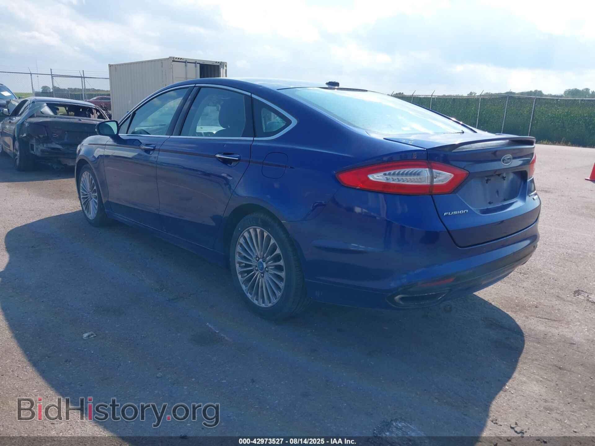 2013 FORD FUSION - VIN: 3FA6P0K97DR190621 - Фото 3