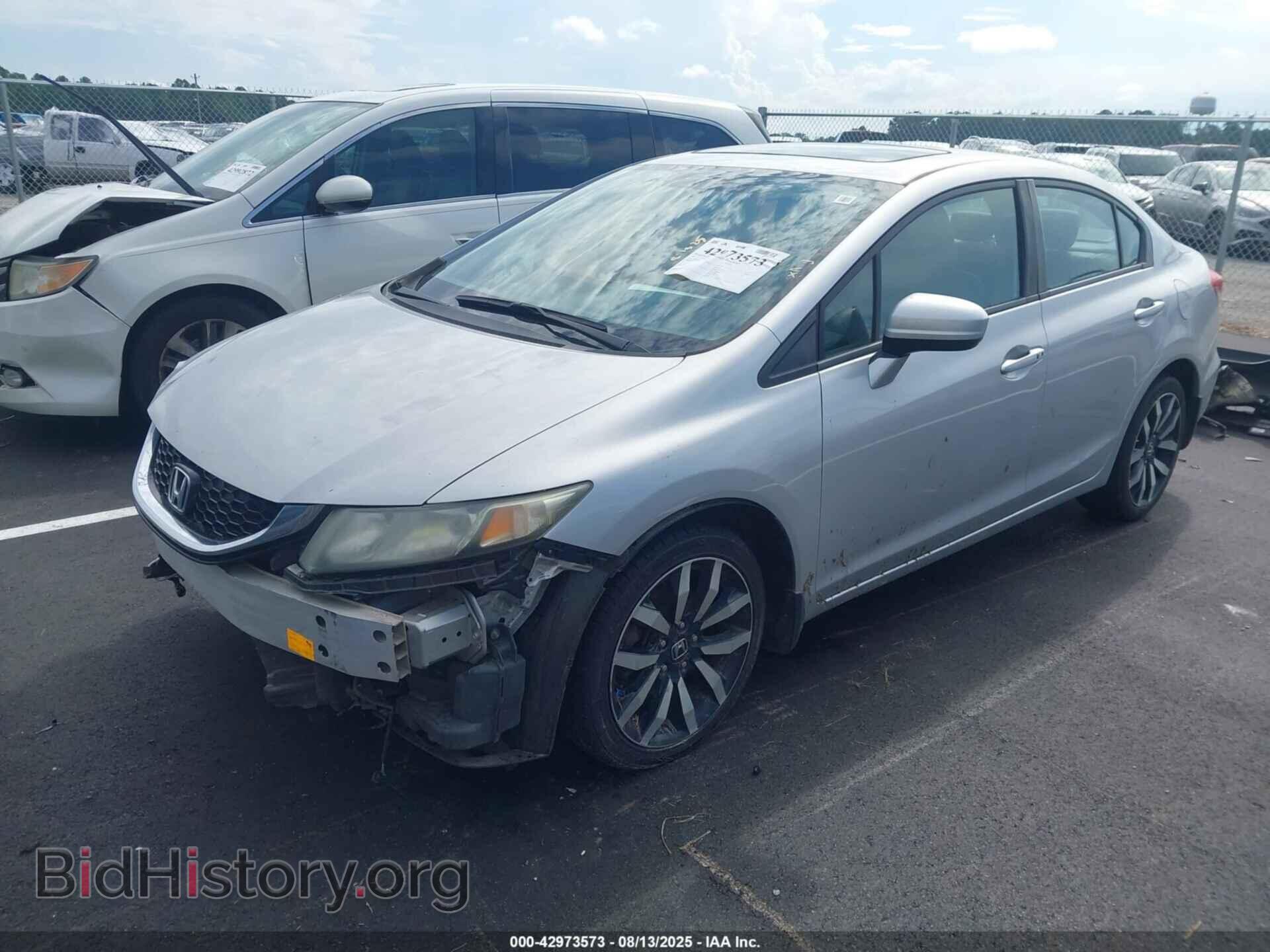 2015 HONDA CIVIC - VIN: 19XFB2F99FE090027 - Фото 2