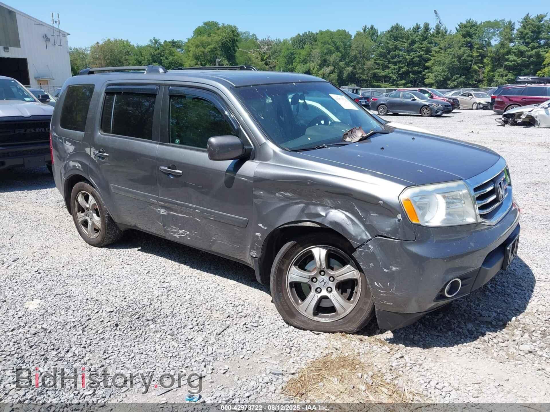 Фотография 5FNYF4H59CB026370 - HONDA PILOT 2012