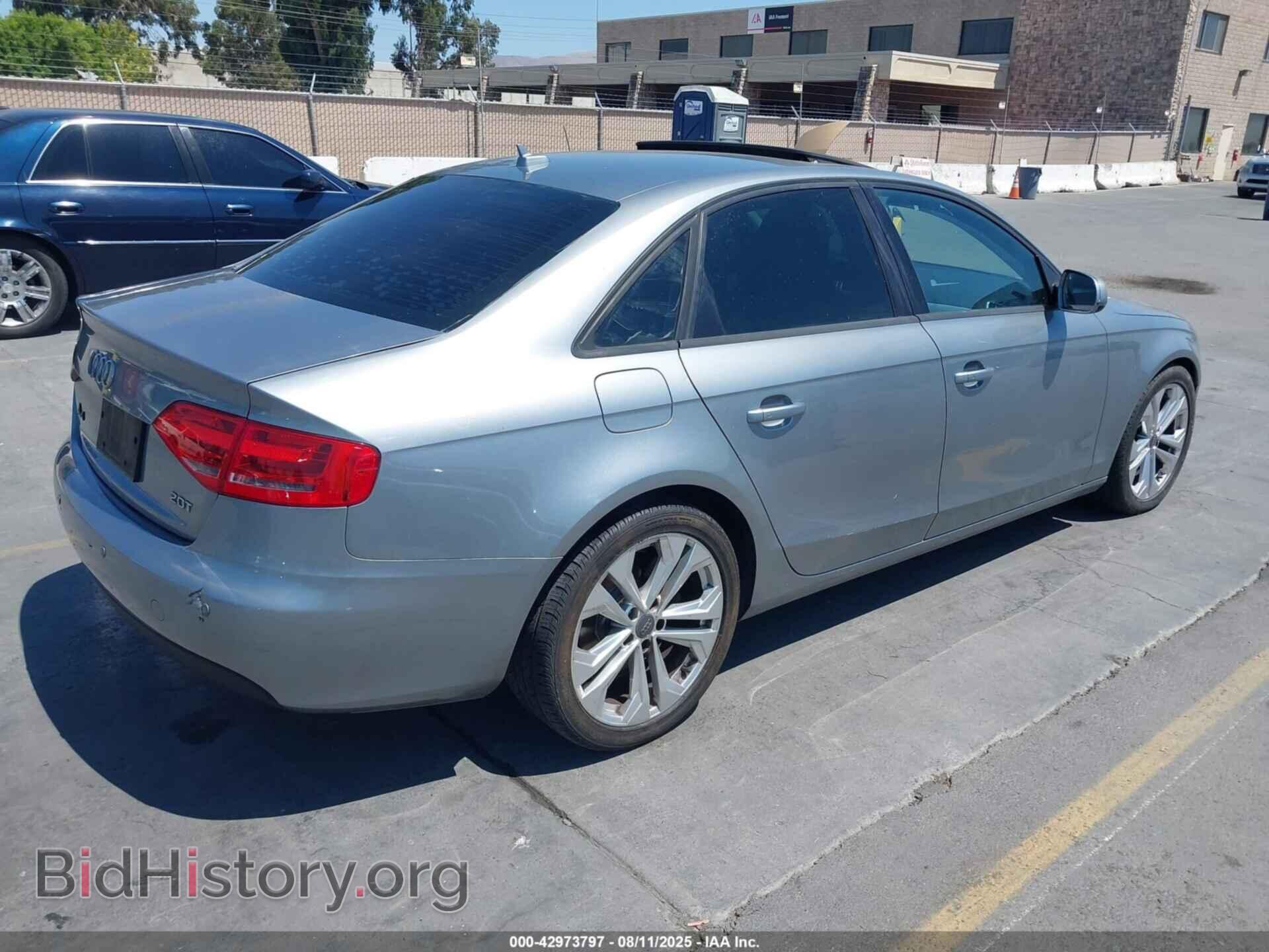 2011 AUDI A4 - VIN: WAUAFAFL1BN053609 - Фото 4