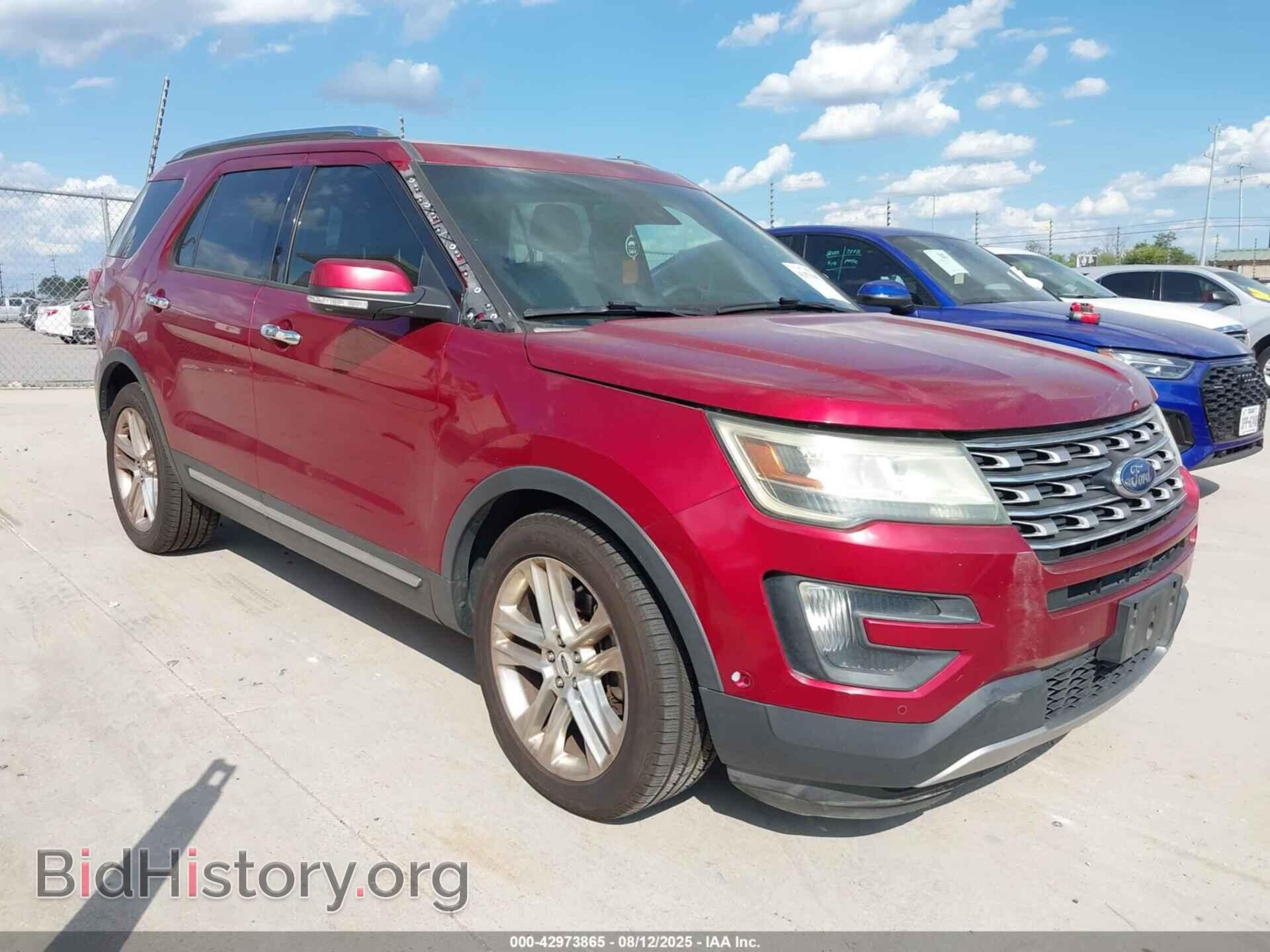 Photo 1FM5K7F85GGB41343 - FORD EXPLORER 2016
