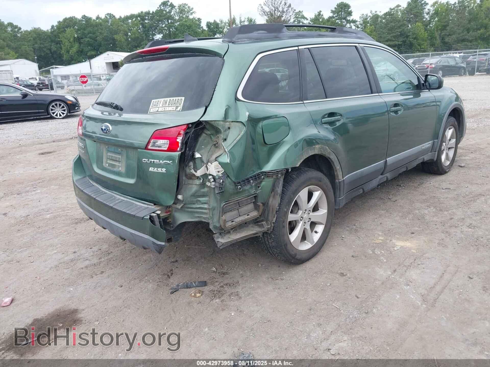 2013 SUBARU OUTBACK - VIN: 4S4BRBPC4D3207646 - Фото 4
