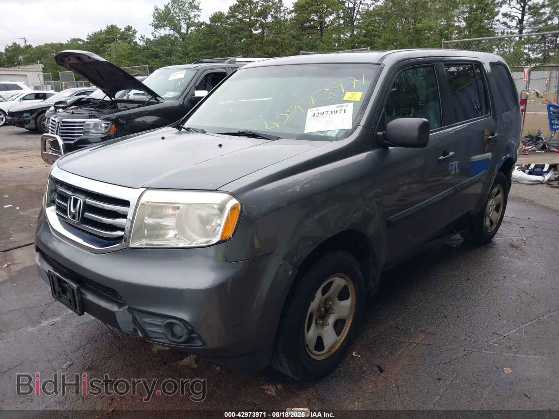 2012 HONDA PILOT - VIN: 5FNYF4H23CB063081 - Фото 2