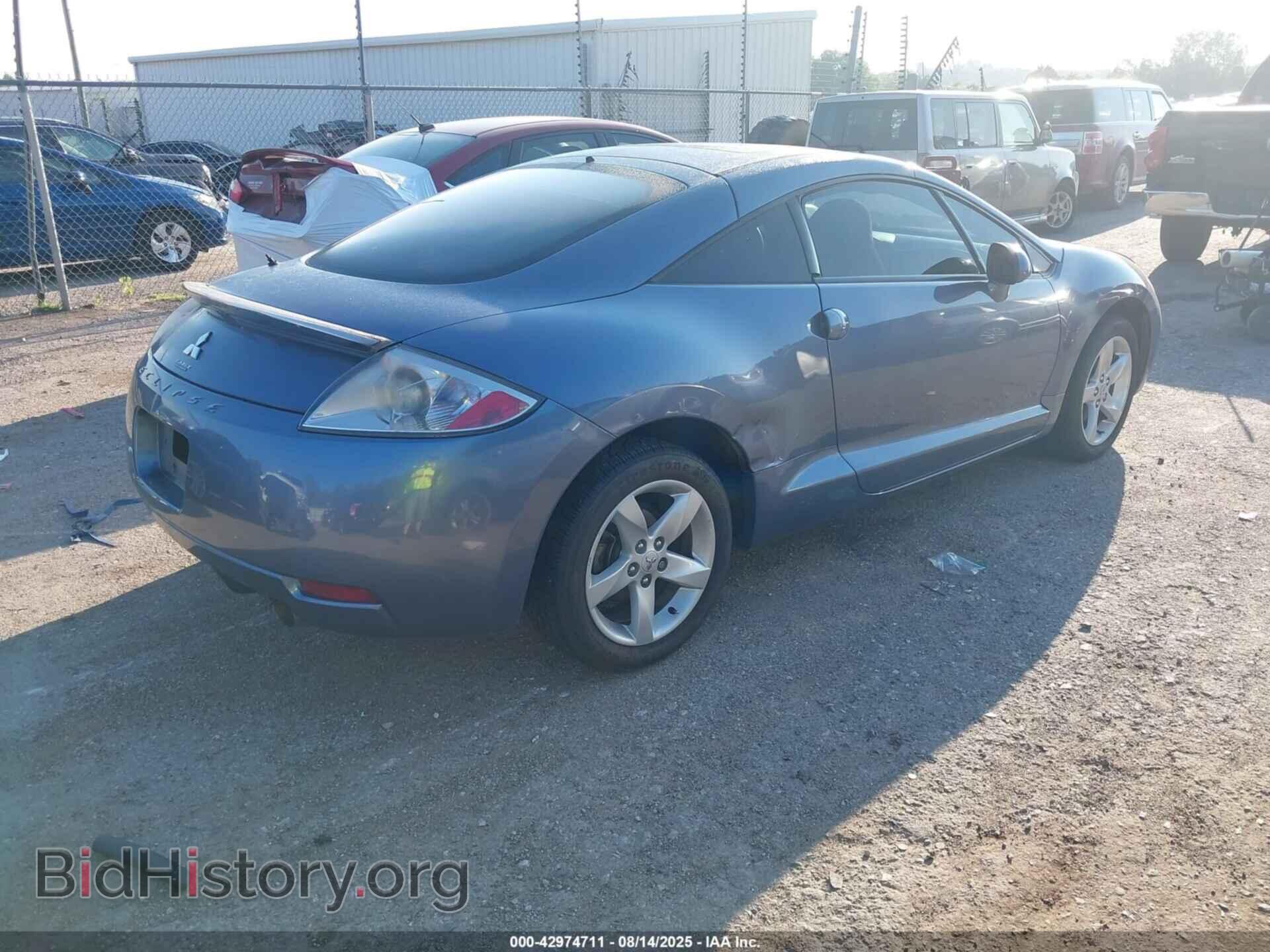 2007 MITSUBISHI ECLIPSE - VIN: 4A3AK24F37E022982 - Фото 4