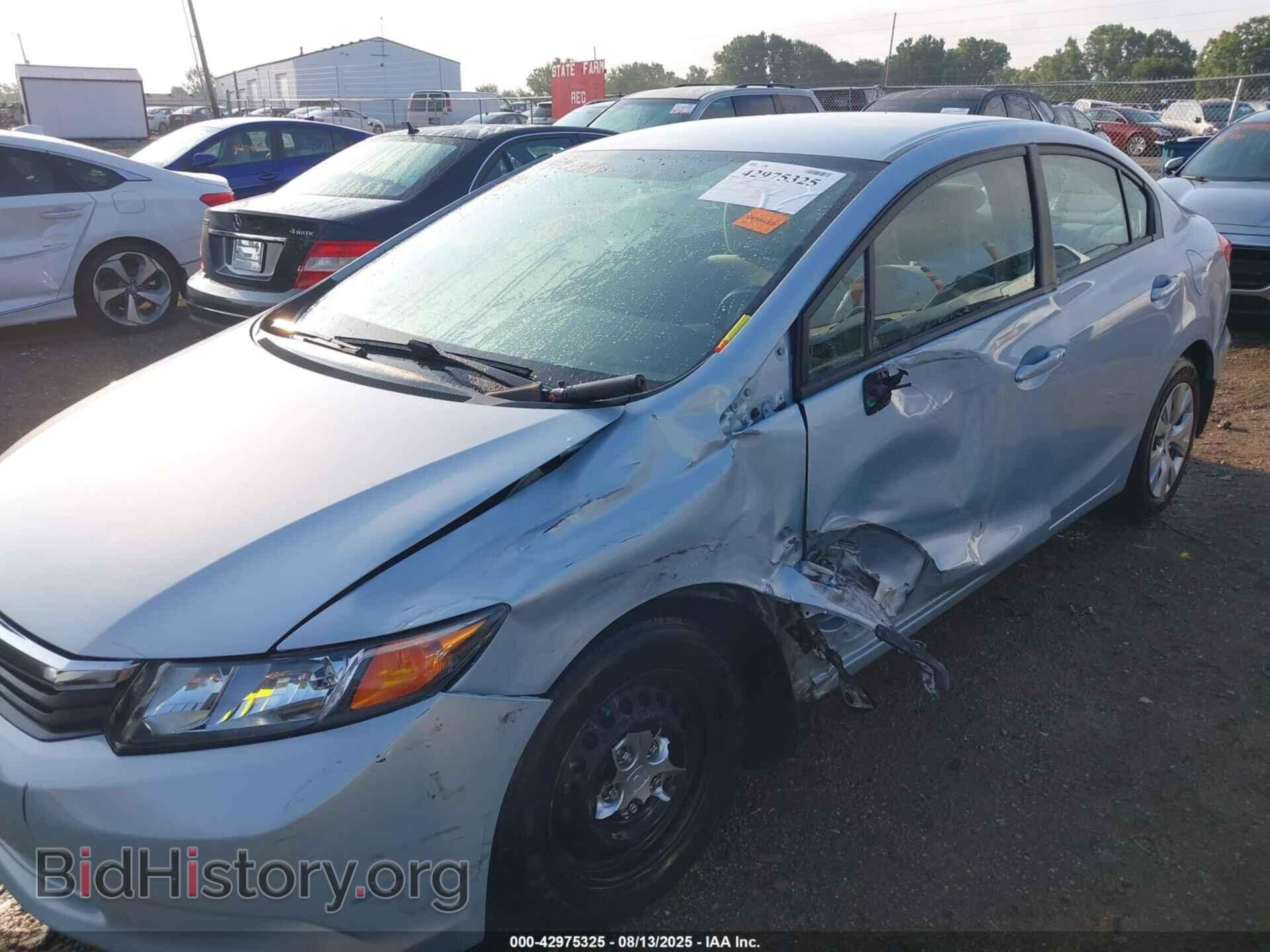 2012 HONDA CIVIC - VIN: 19XFB2F56CE085442 - Фото 6