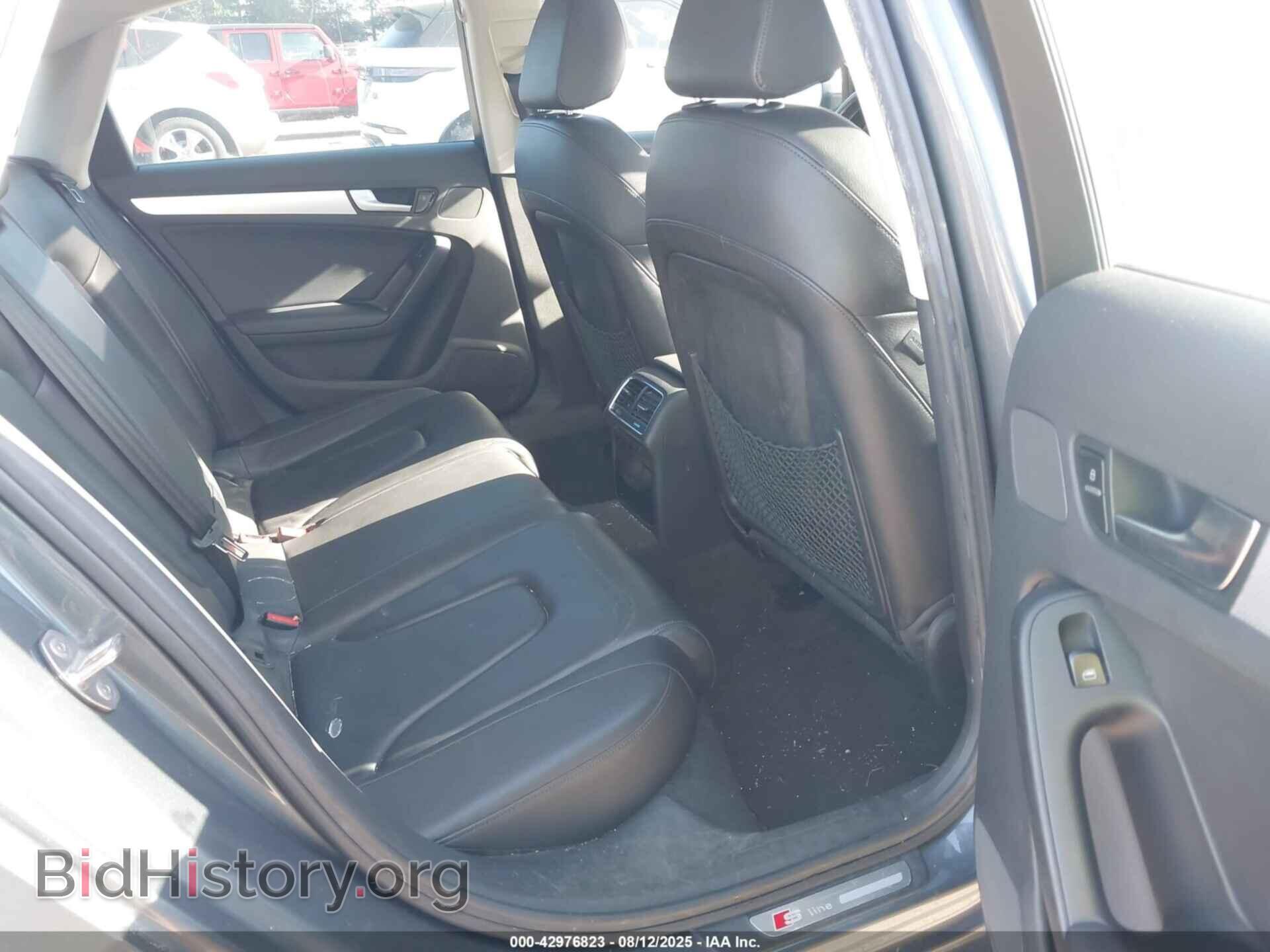 2012 AUDI A4 - VIN: WAUFFAFL9CA009291 - Фото 8