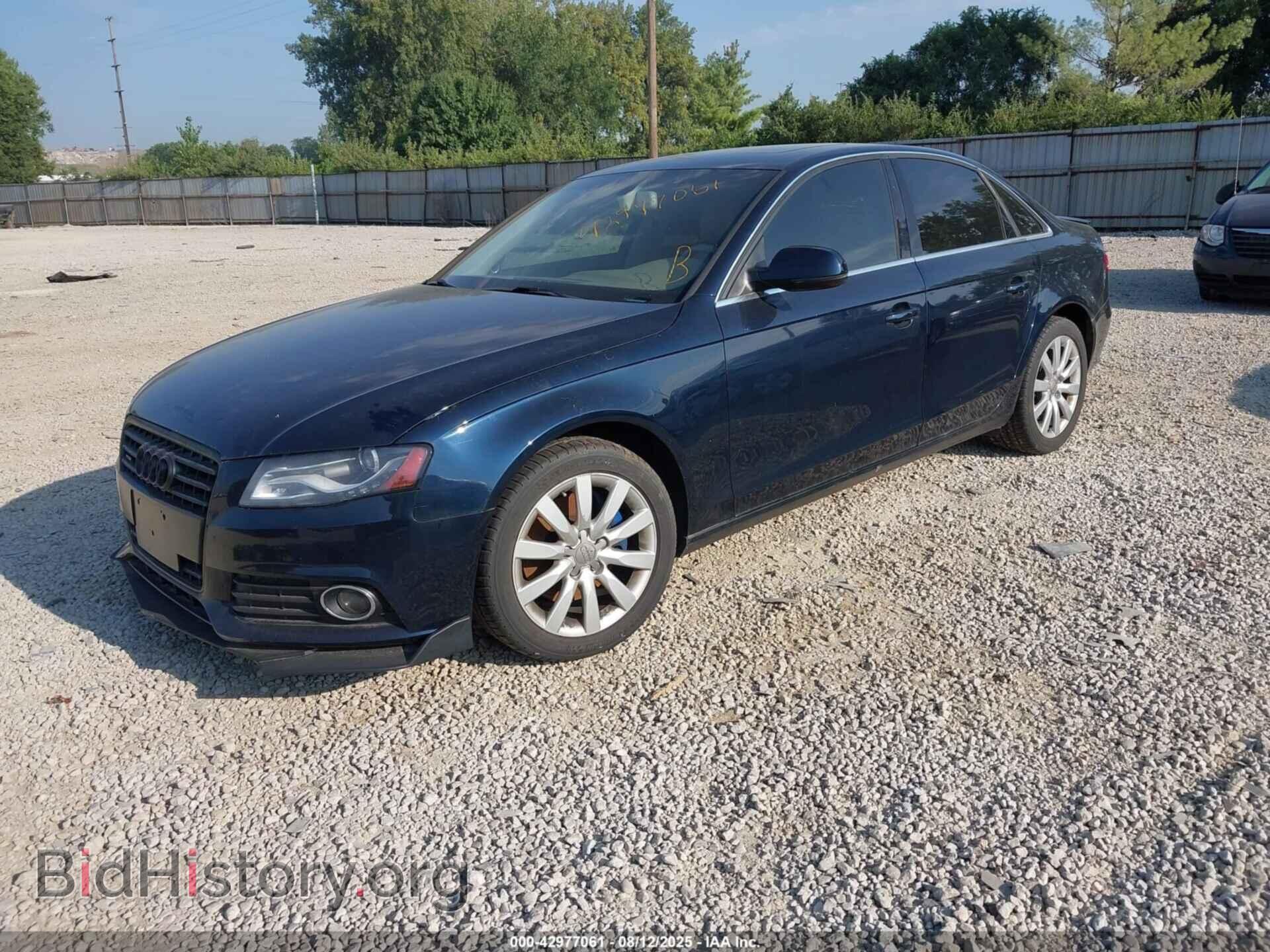 2011 AUDI A4 - VIN: WAUFFAFL6BN031241 - Фото 2