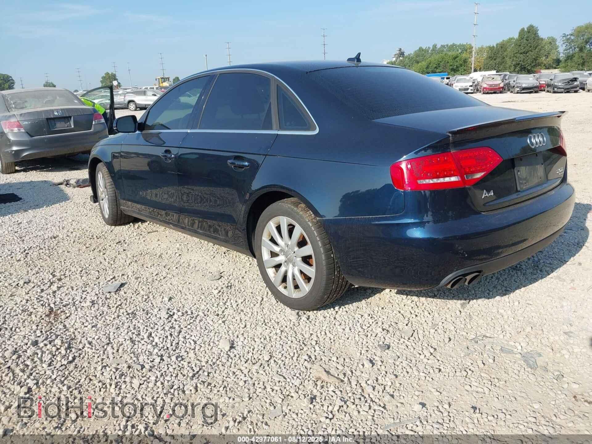 2011 AUDI A4 - VIN: WAUFFAFL6BN031241 - Фото 3