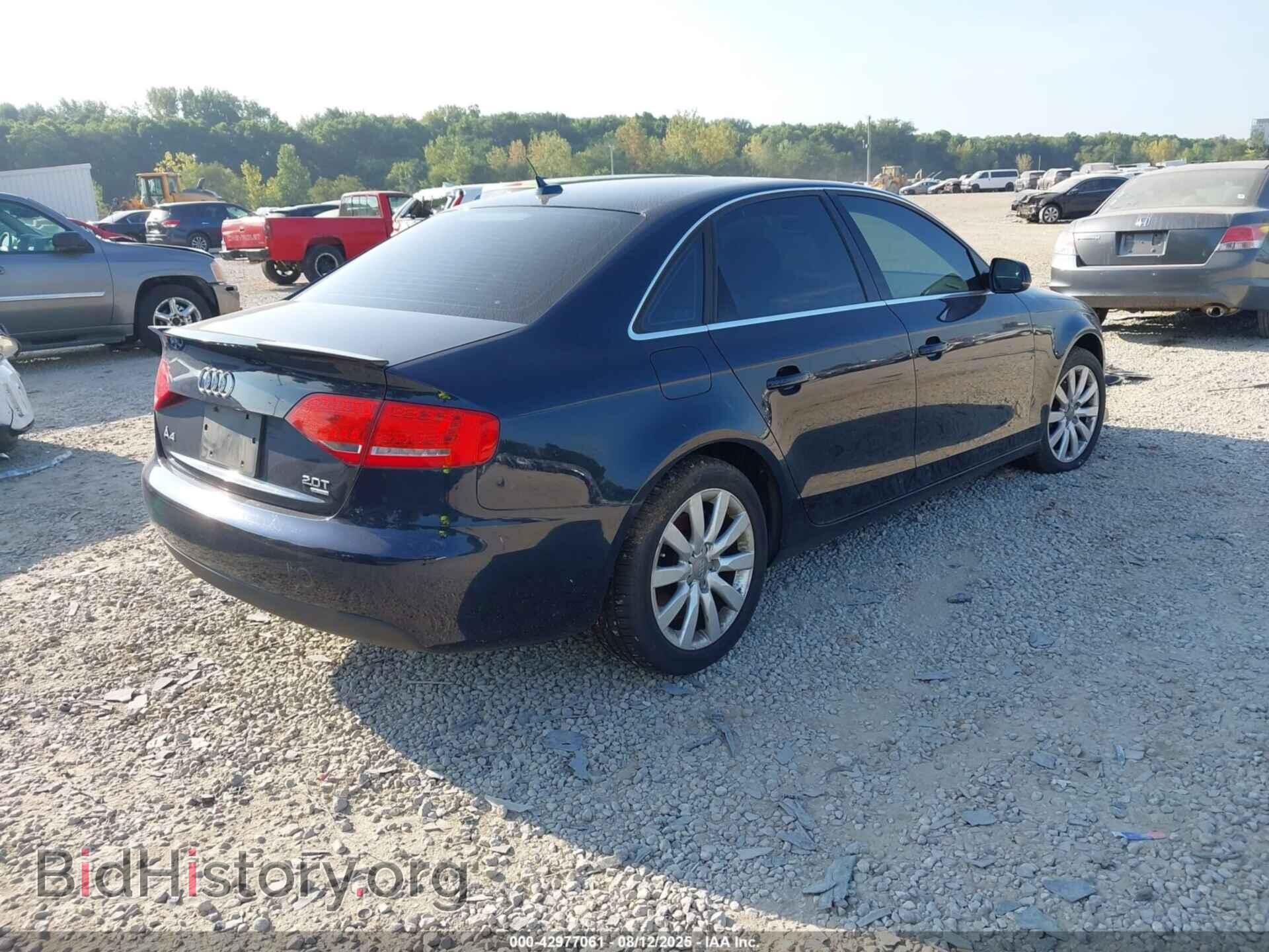 2011 AUDI A4 - VIN: WAUFFAFL6BN031241 - Фото 4