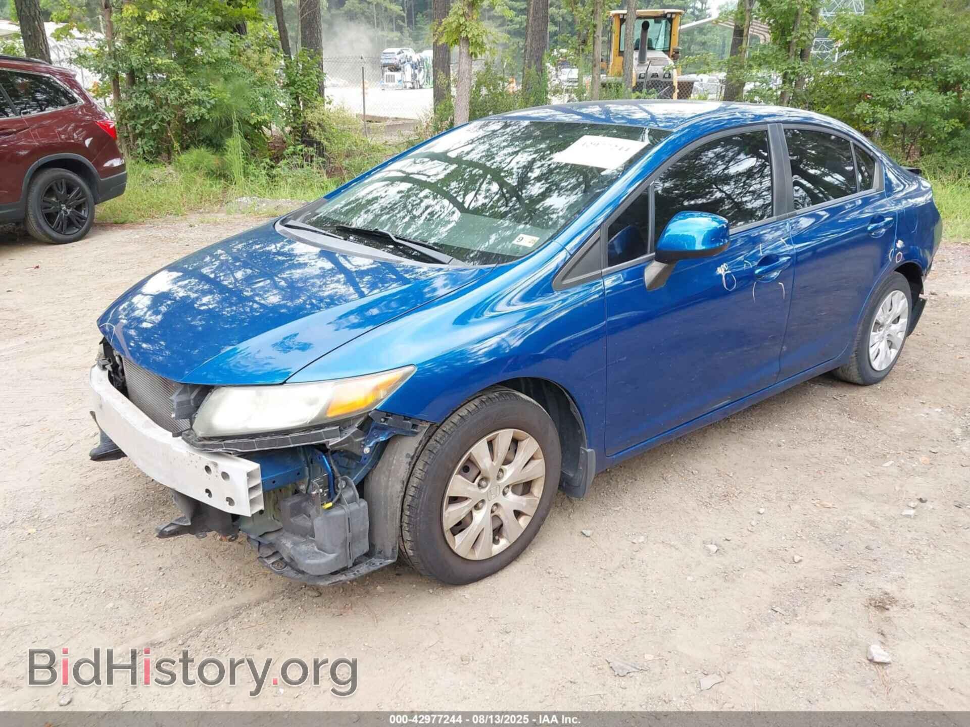 2012 HONDA CIVIC - VIN: 19XFB2F57CE082470 - Фото 2