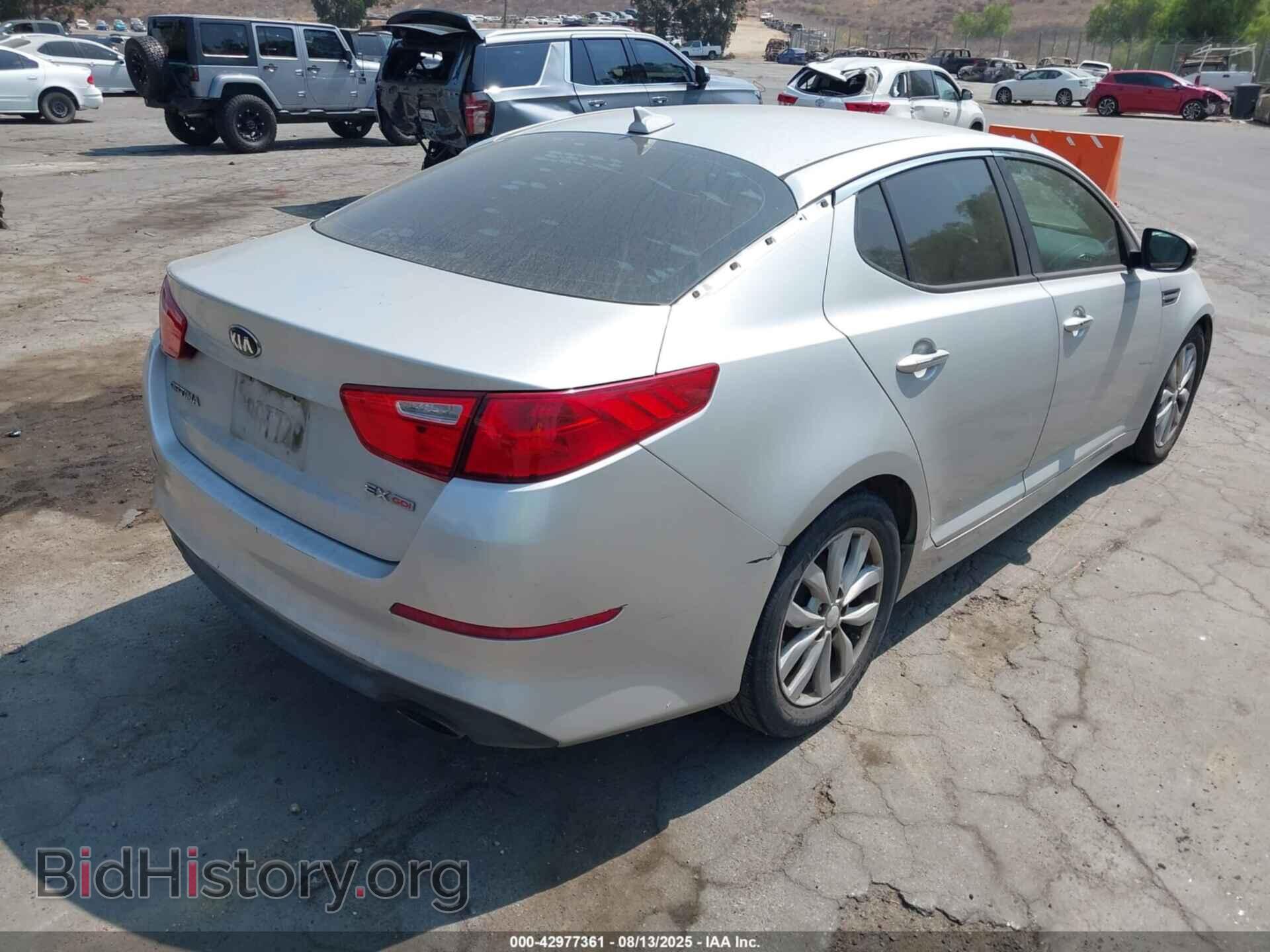 2014 KIA OPTIMA - VIN: 5XXGN4A76EG278197 - Фото 4