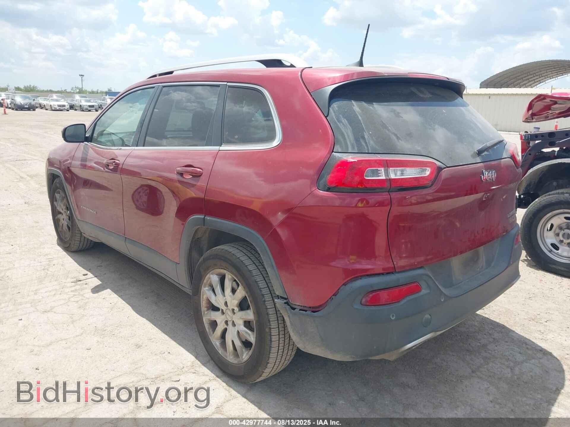 2016 JEEP CHEROKEE - VIN: 1C4PJLDS2GW295148 - Фото 3
