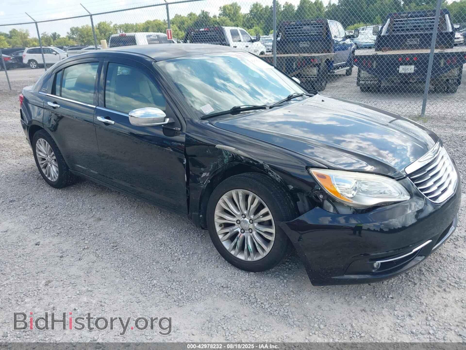 Фотография 1C3CCBCG6CN122351 - CHRYSLER 200 2012
