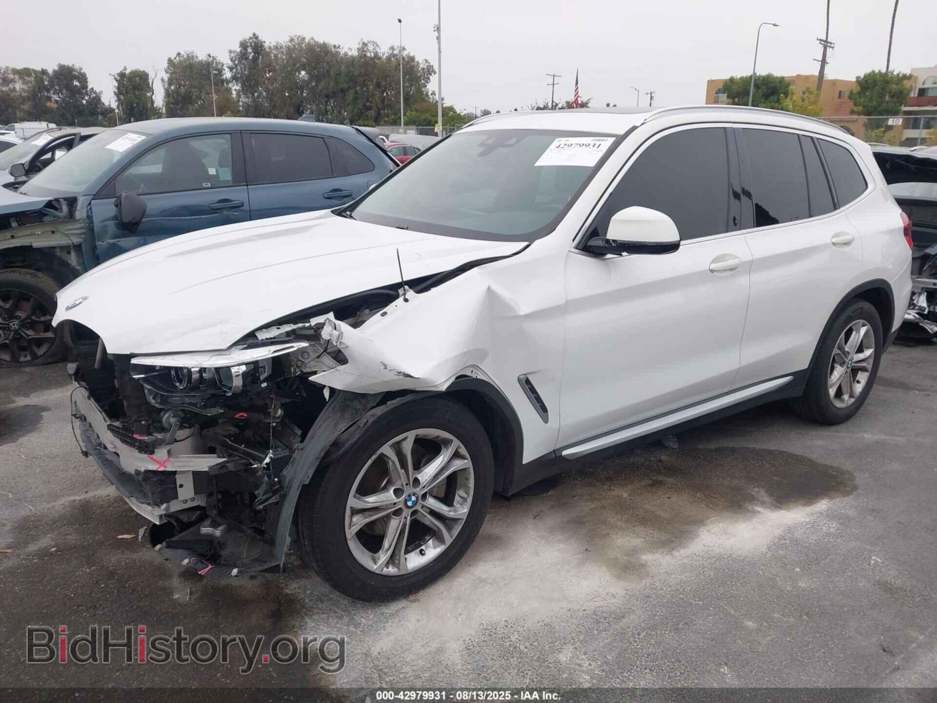 2020 BMW X3 - VIN: 5UXTY3C06LLE55362 - Фото 2