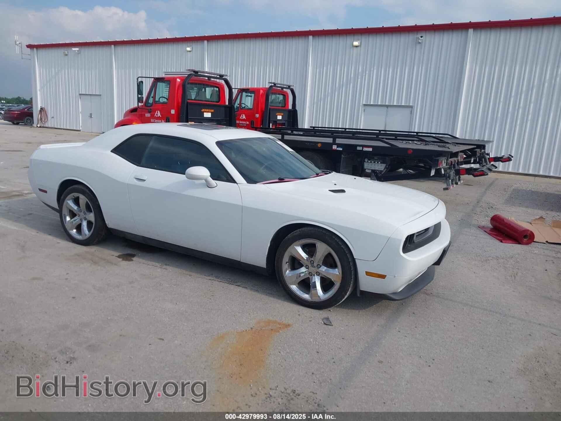 Фотография 2C3CDYAG8CH110620 - DODGE CHALLENGER 2012
