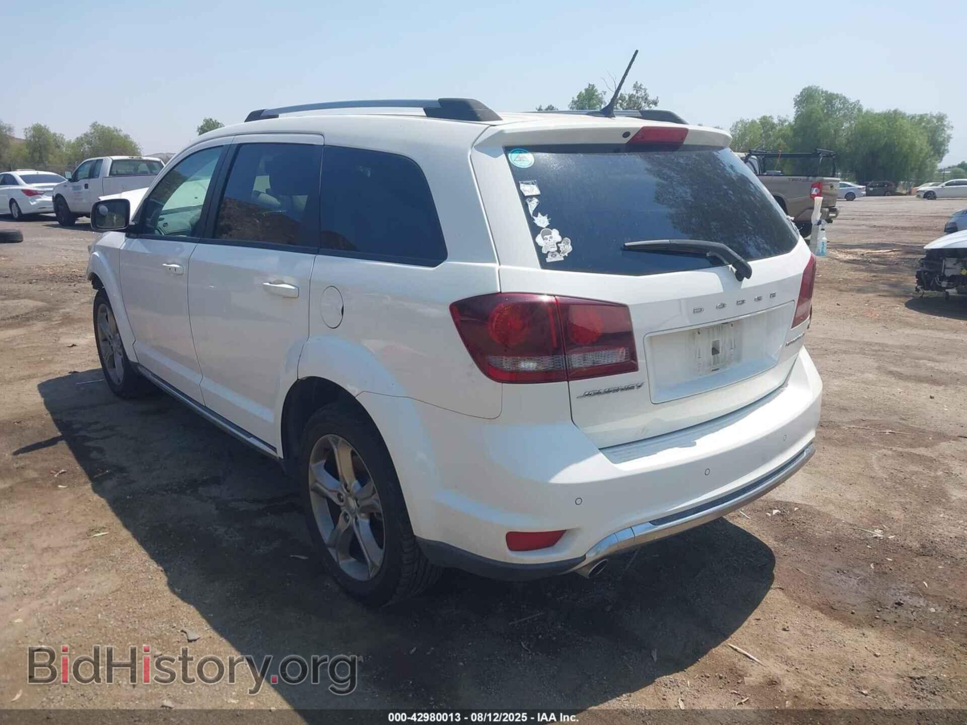 2016 DODGE JOURNEY - VIN: 3C4PDCGG3GT203565 - Фото 3