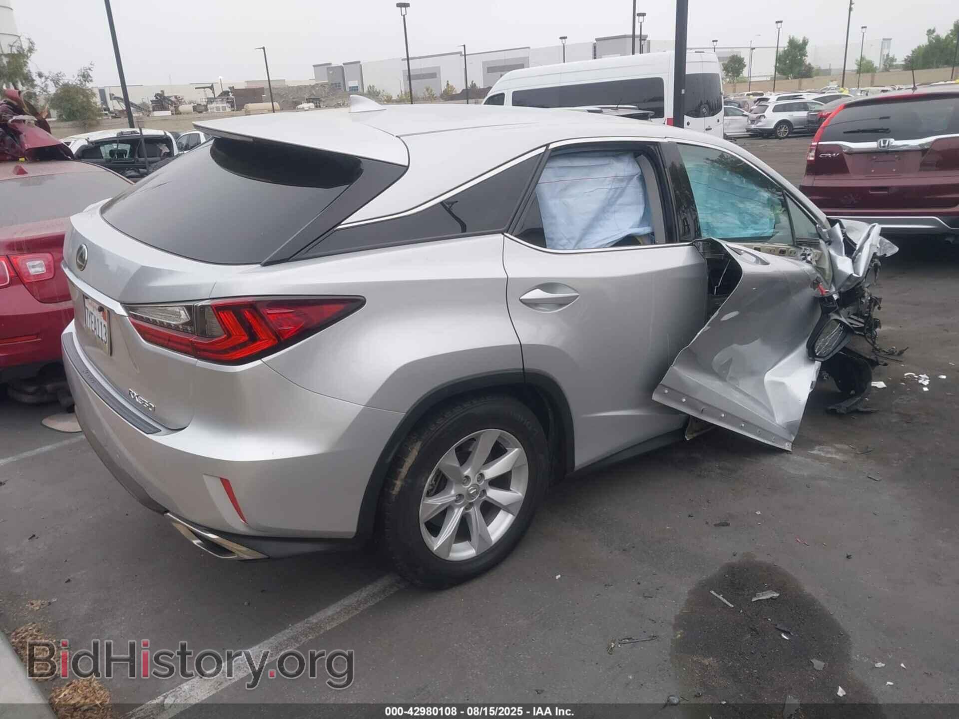 2017 LEXUS RX 350 - VIN: 2T2ZZMCA6HC052030 - Фото 4