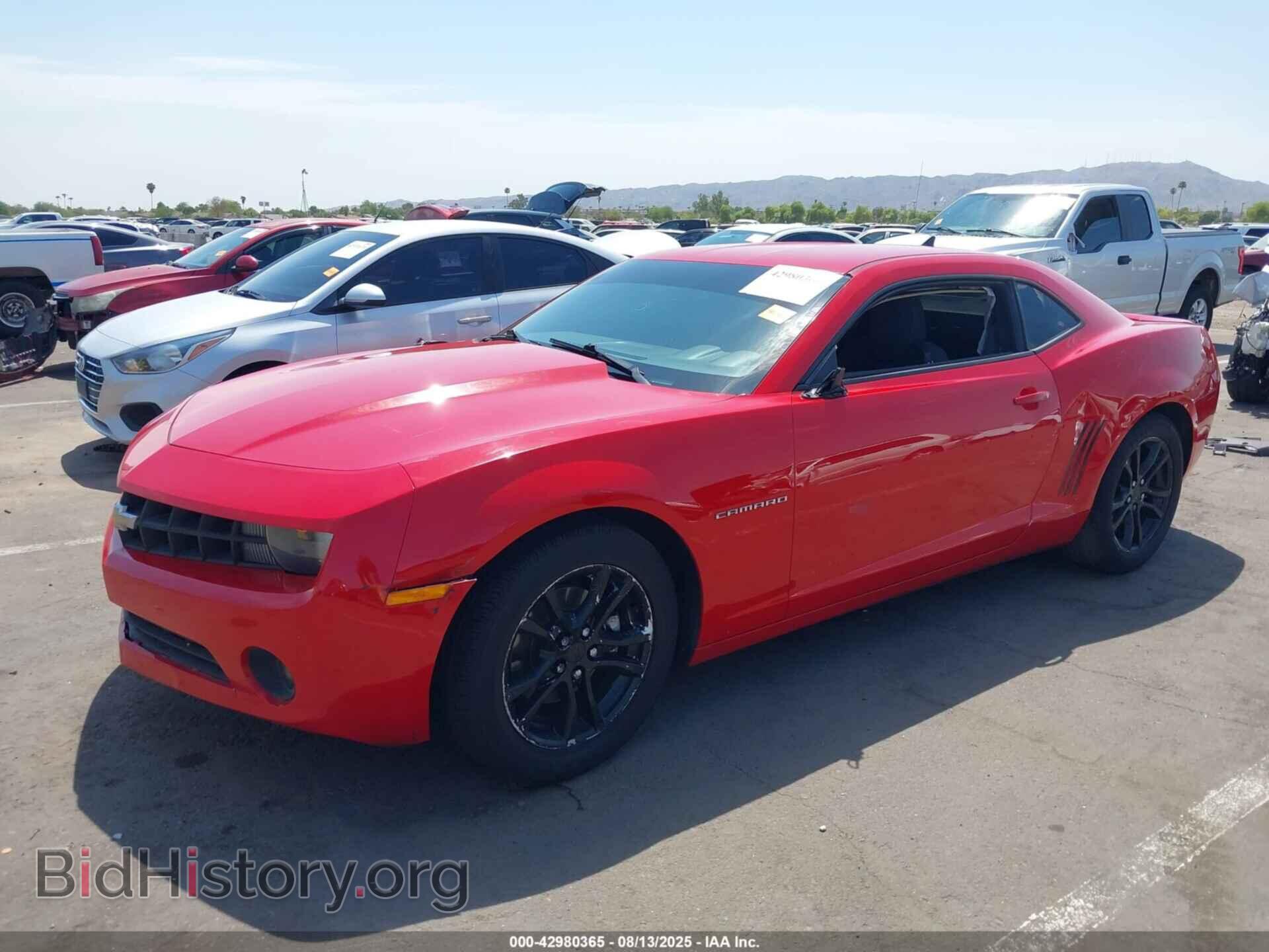 2013 CHEVROLET CAMARO - VIN: 2G1FA1E32D9158540 - Фото 2