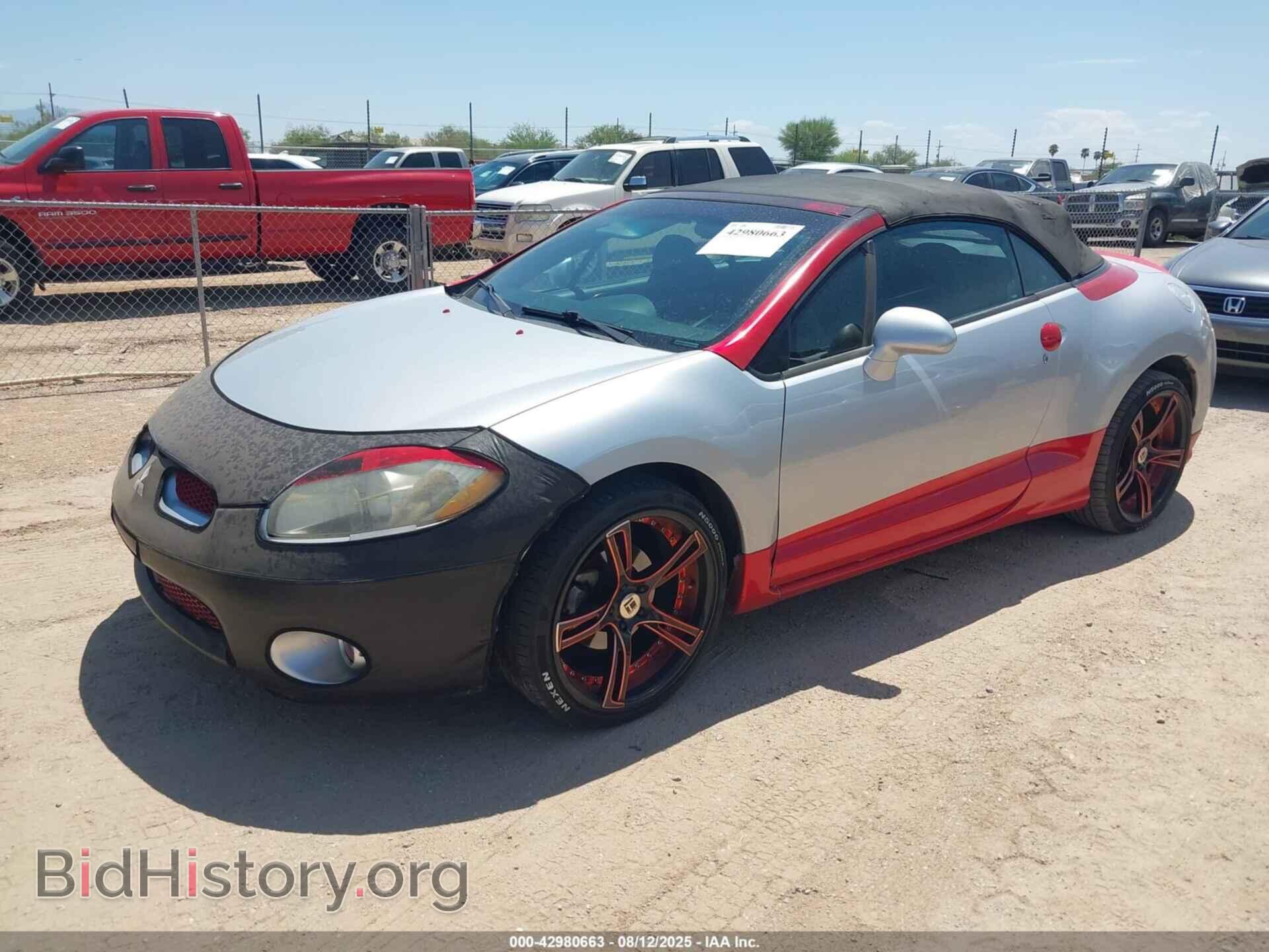 2007 MITSUBISHI ECLIPSE SPYDER - VIN: 4A3AL25F67E012555 - Фото 2