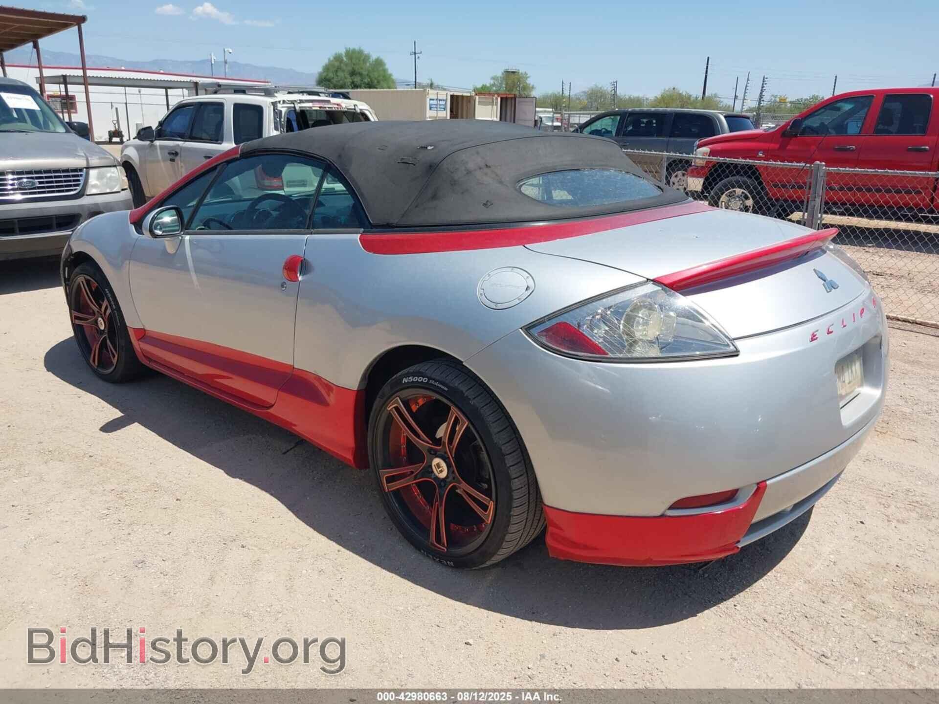 2007 MITSUBISHI ECLIPSE SPYDER - VIN: 4A3AL25F67E012555 - Фото 3