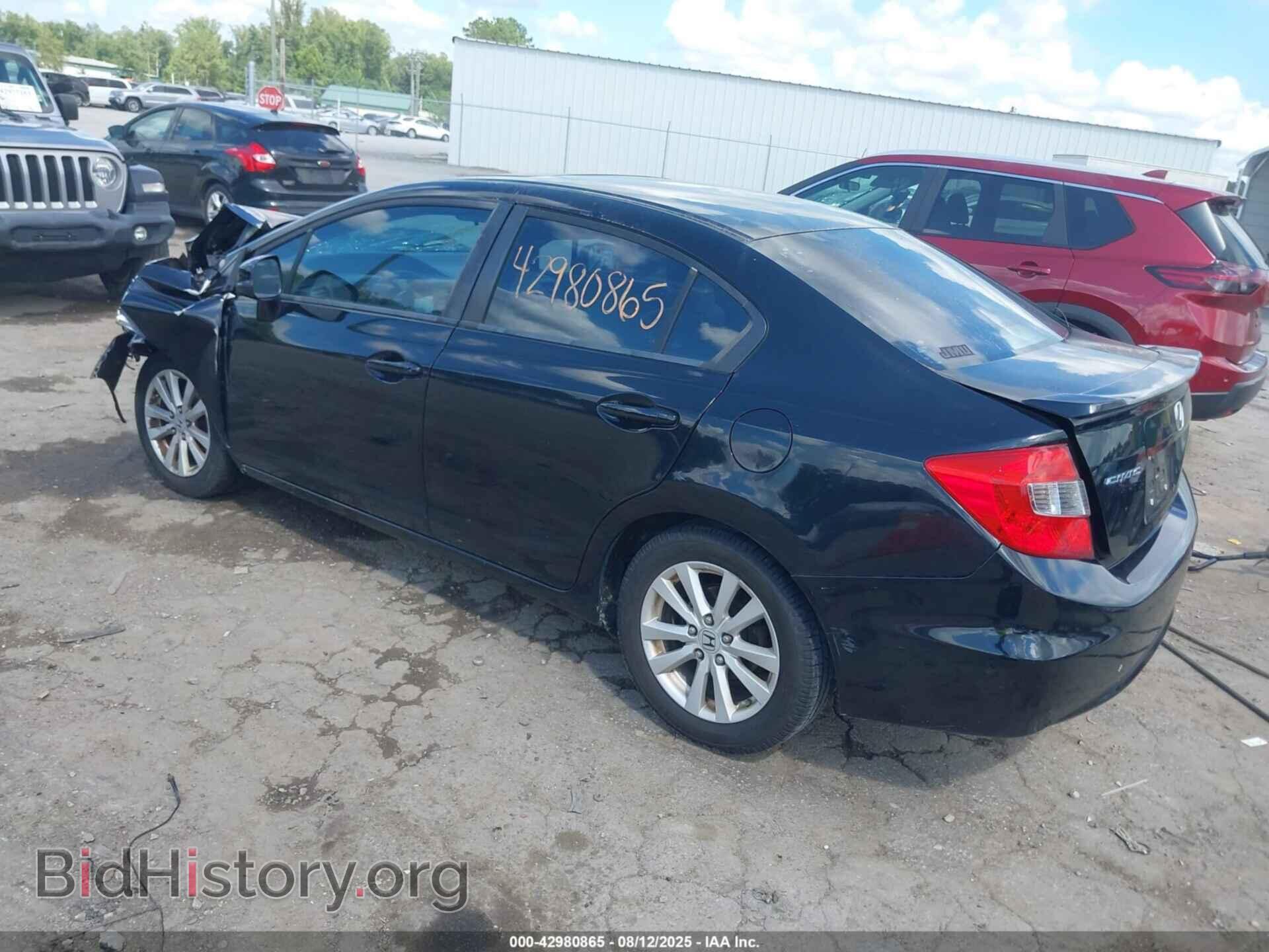 2012 HONDA CIVIC - VIN: 19XFB2F85CE063328 - Фото 3