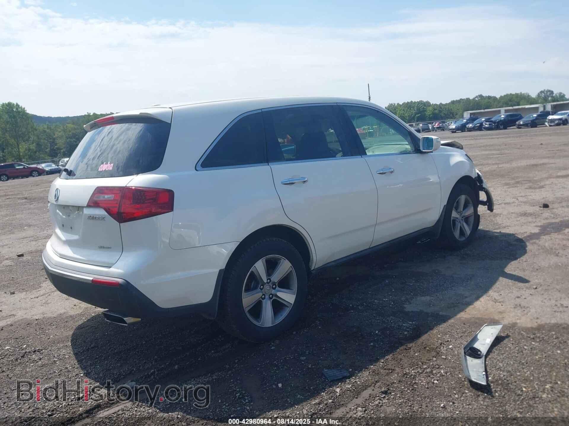 2012 ACURA MDX - VIN: 2HNYD2H26CH522151 - Фото 4