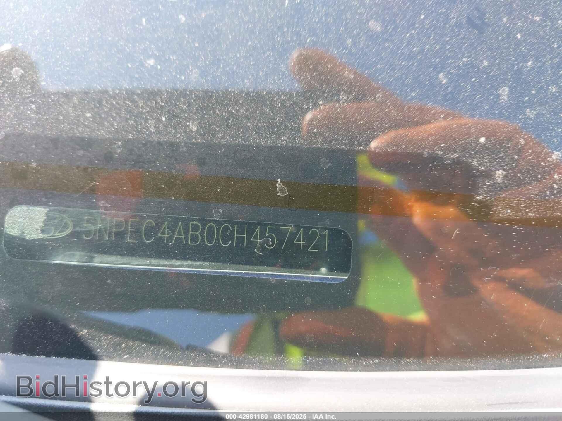 2012 HYUNDAI SONATA - VIN: 5NPEC4AB0CH457421 - Фото 9