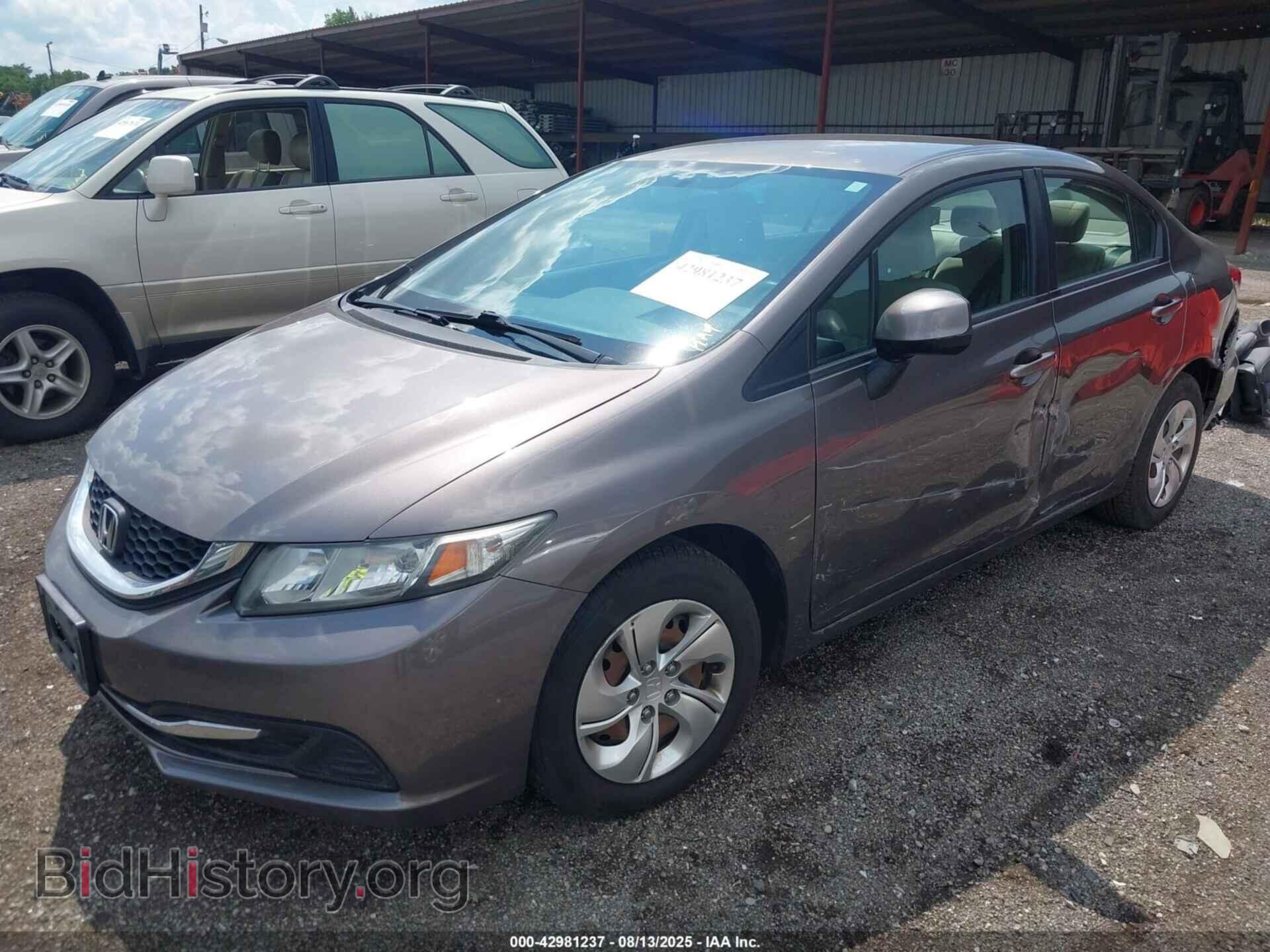 2013 HONDA CIVIC - VIN: 19XFB2F54DE036192 - Фото 2