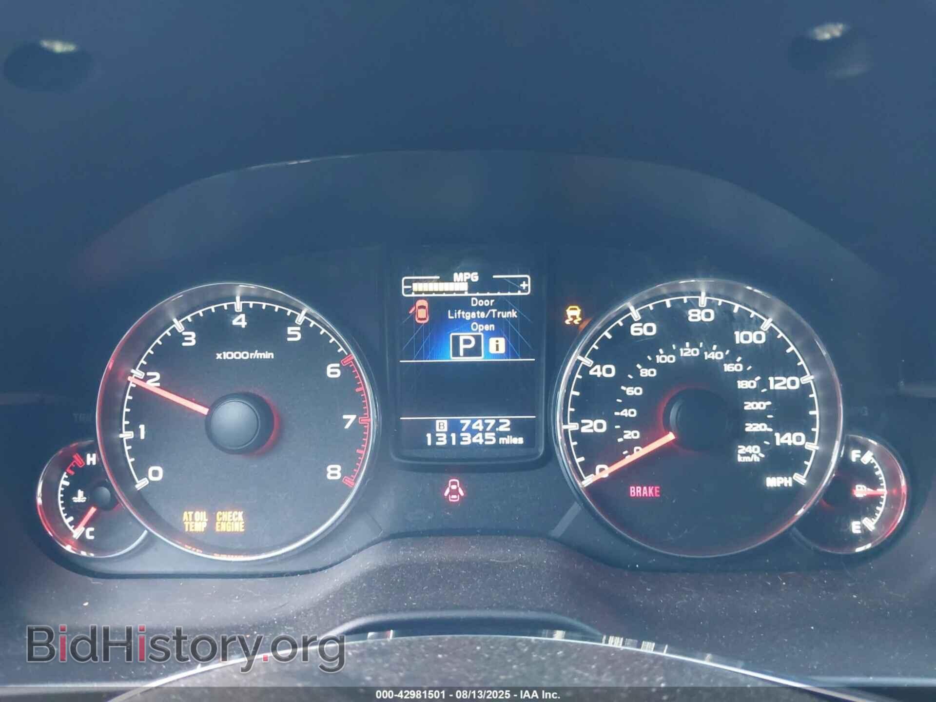 2014 SUBARU OUTBACK - VIN: 4S4BRBLC4E3252612 - Фото 16