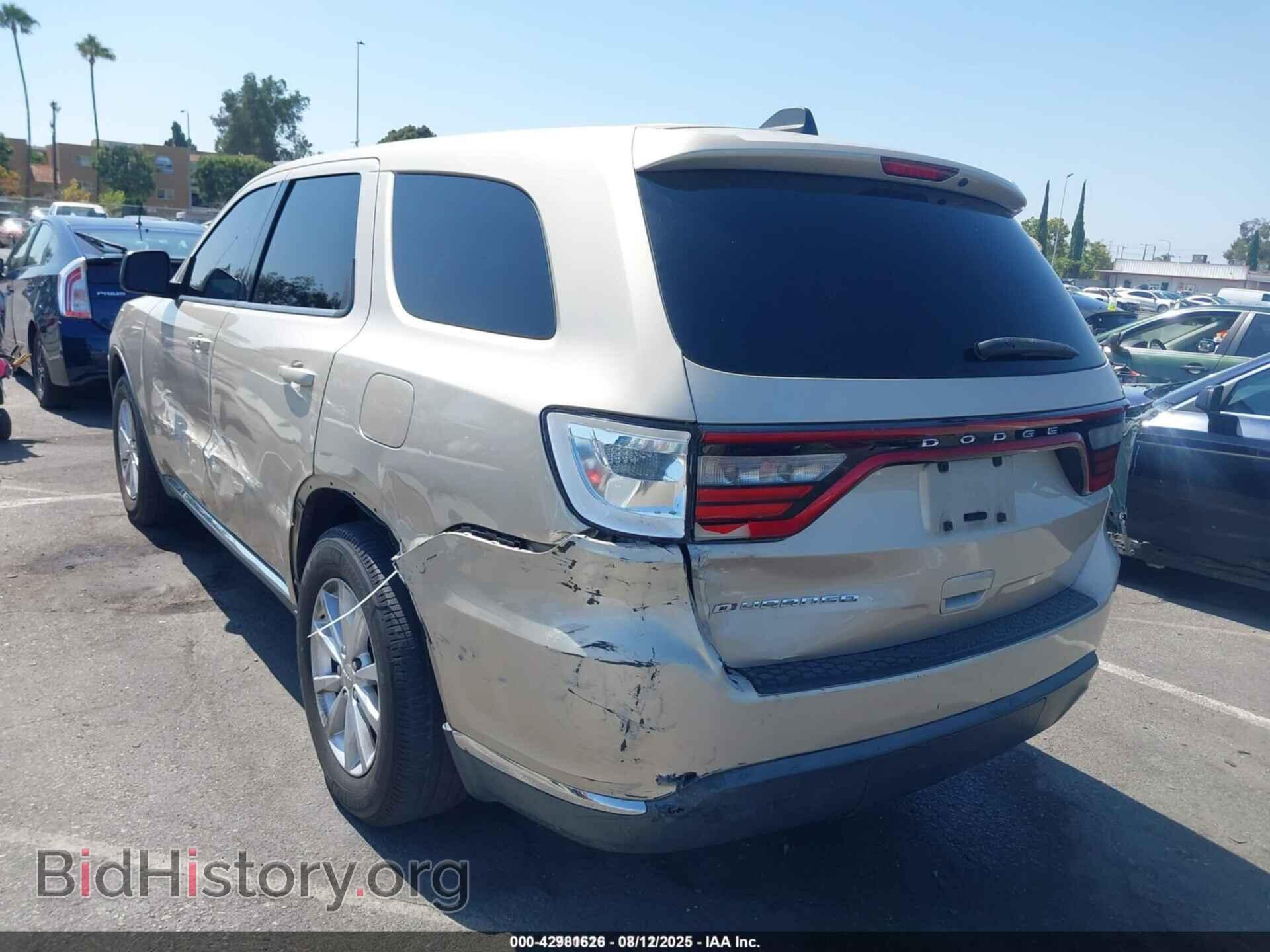 2014 DODGE DURANGO - VIN: 1C4RDHAG3EC360388 - Фото 3